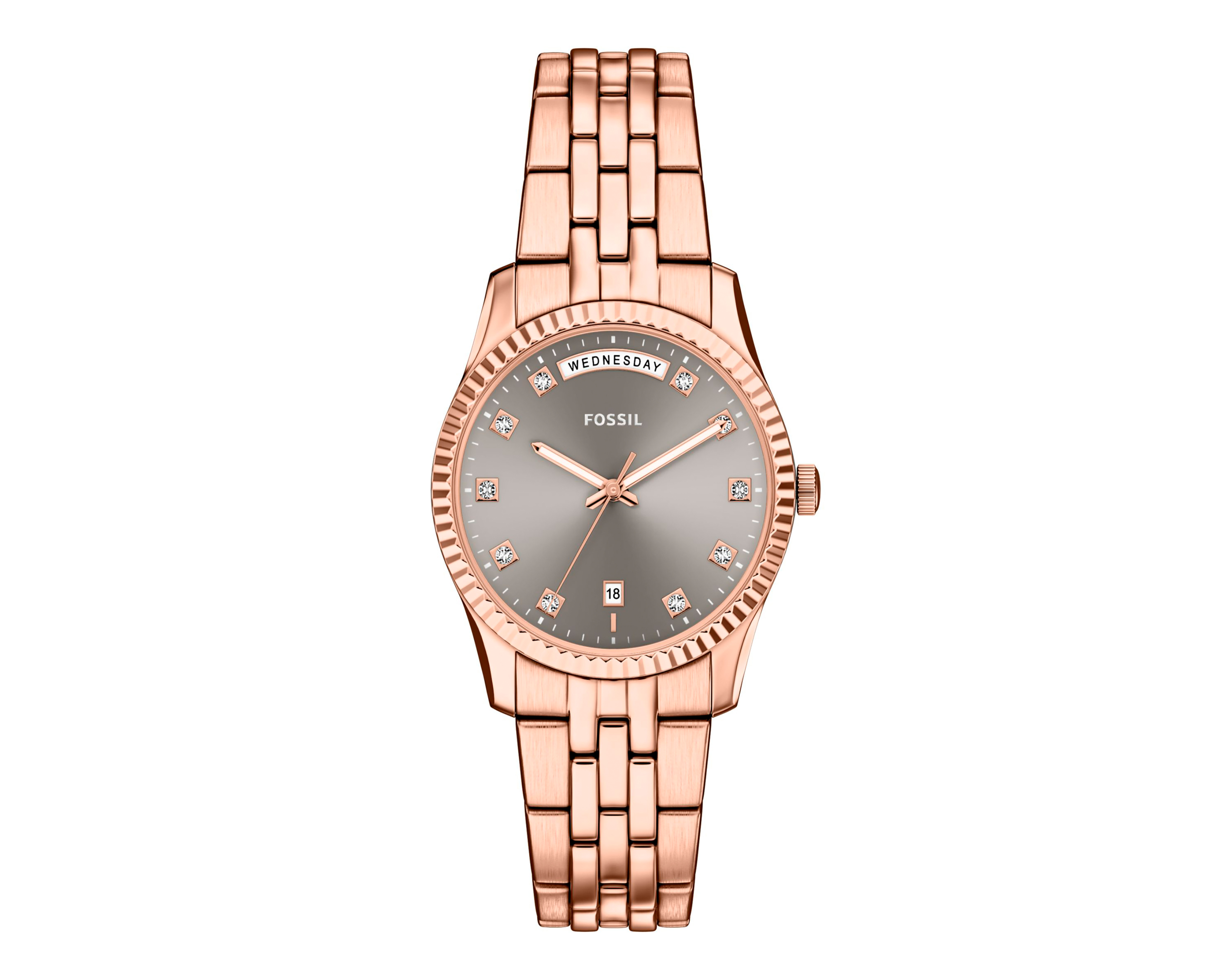 Foto 2 pulgar | Foto 1 | Reloj Fossil para Mujer ES5459 Oro Rosa