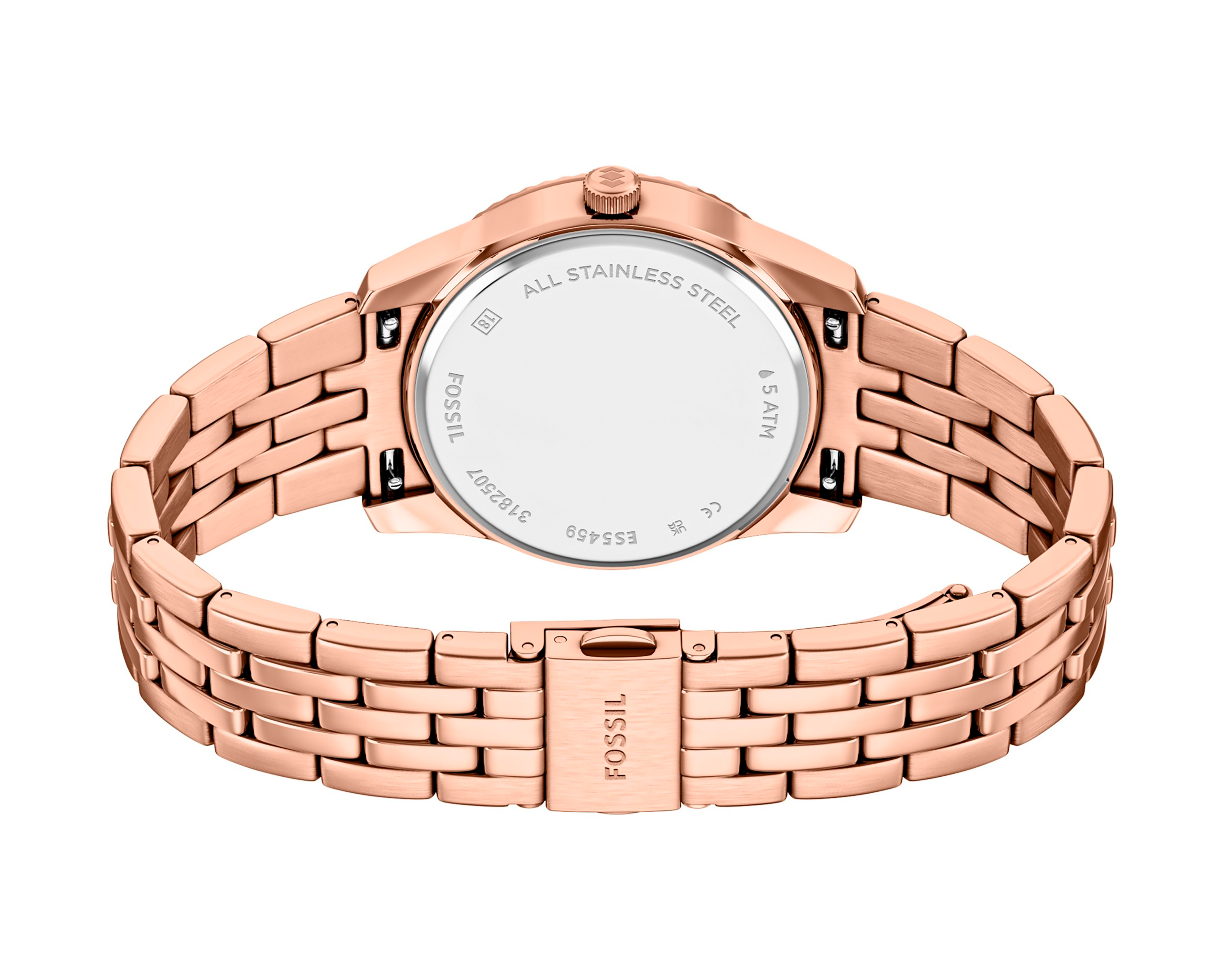 Foto 7 | Foto 7 | Reloj Fossil para Mujer ES5459 Oro Rosa
