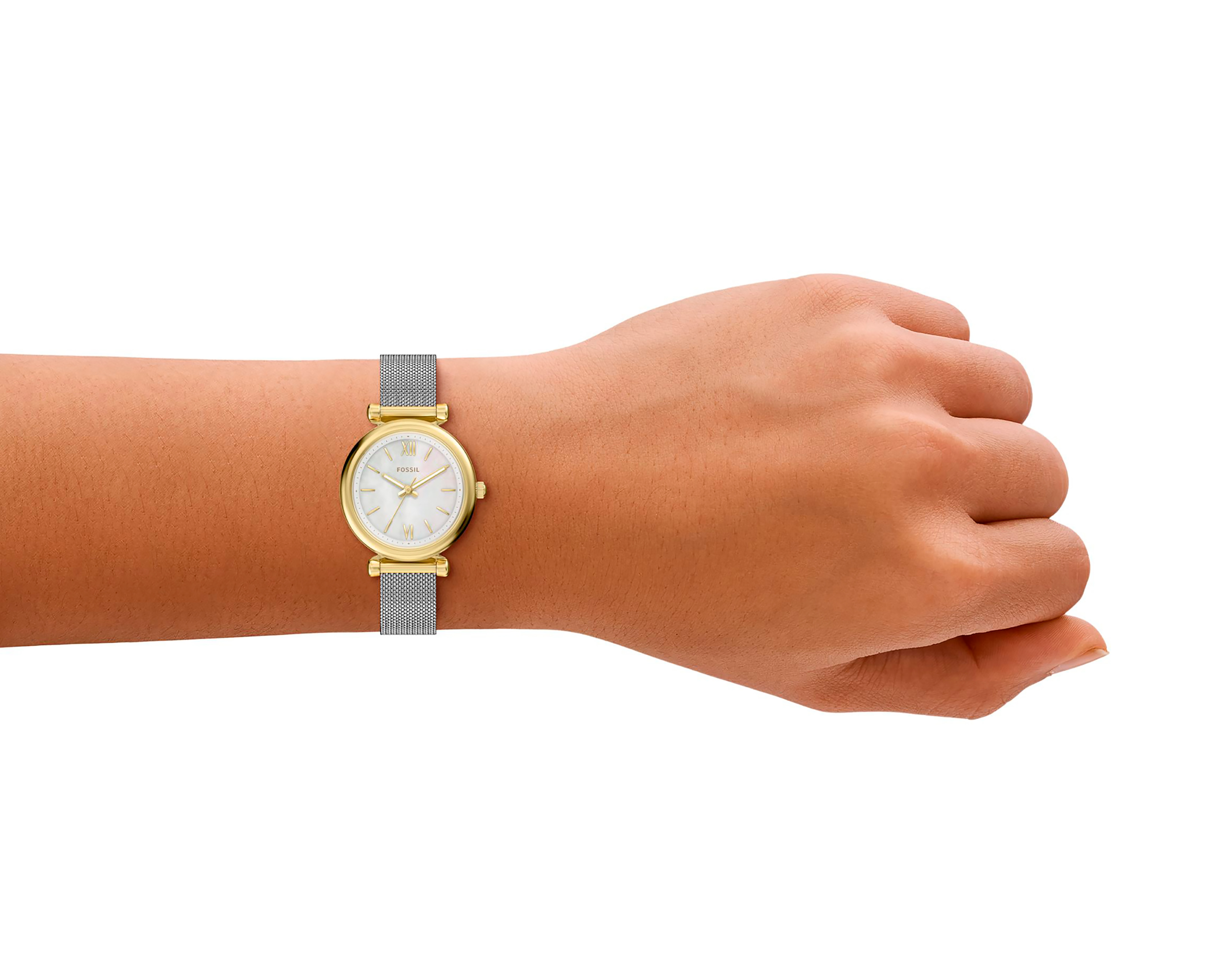 Foto 8 | Foto 8 | Reloj Fossil para Mujer Carlie Plateado