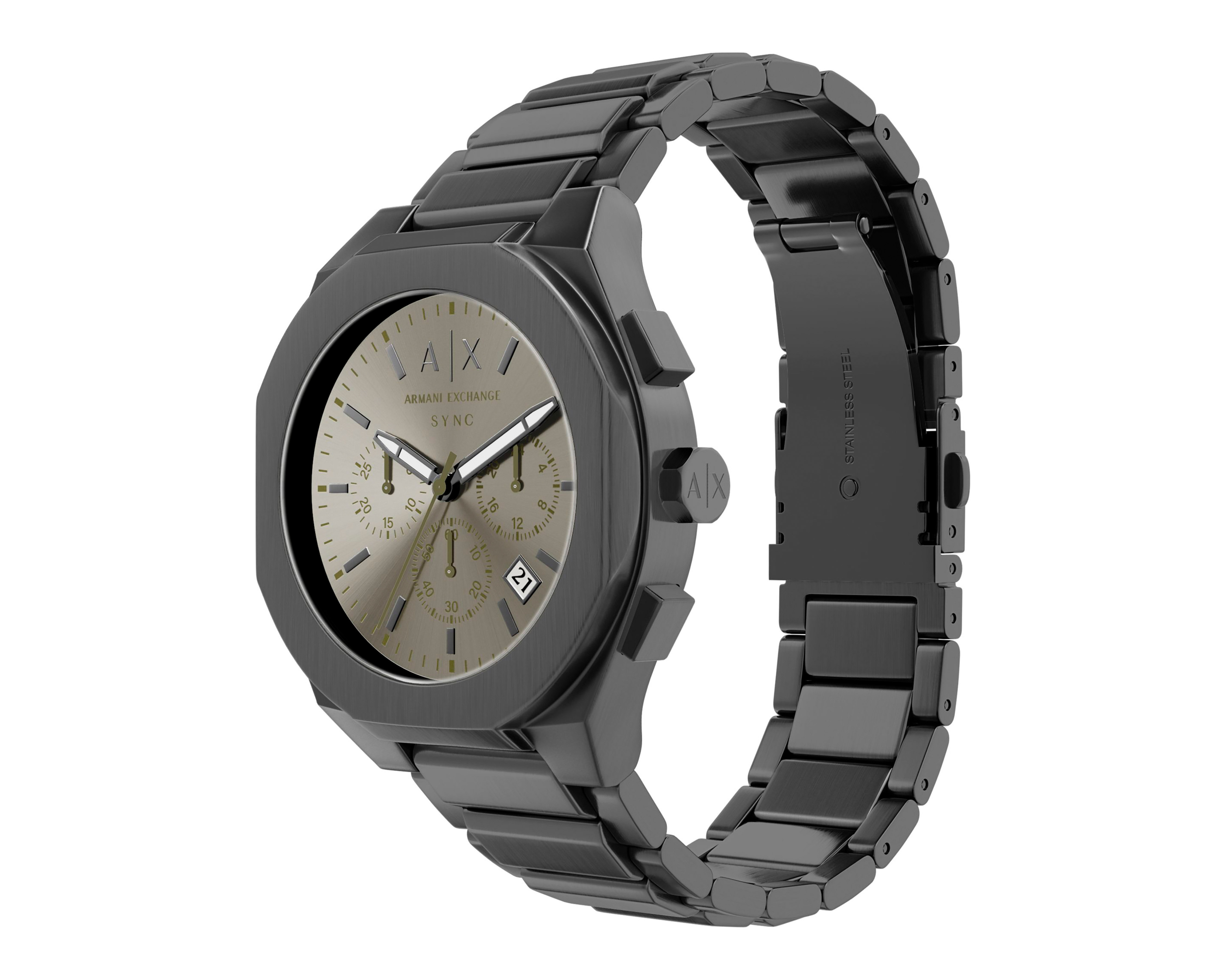Foto 5 pulgar | Foto 4 | Reloj Armani Exchange para Hombre AX4296 Gunmetal