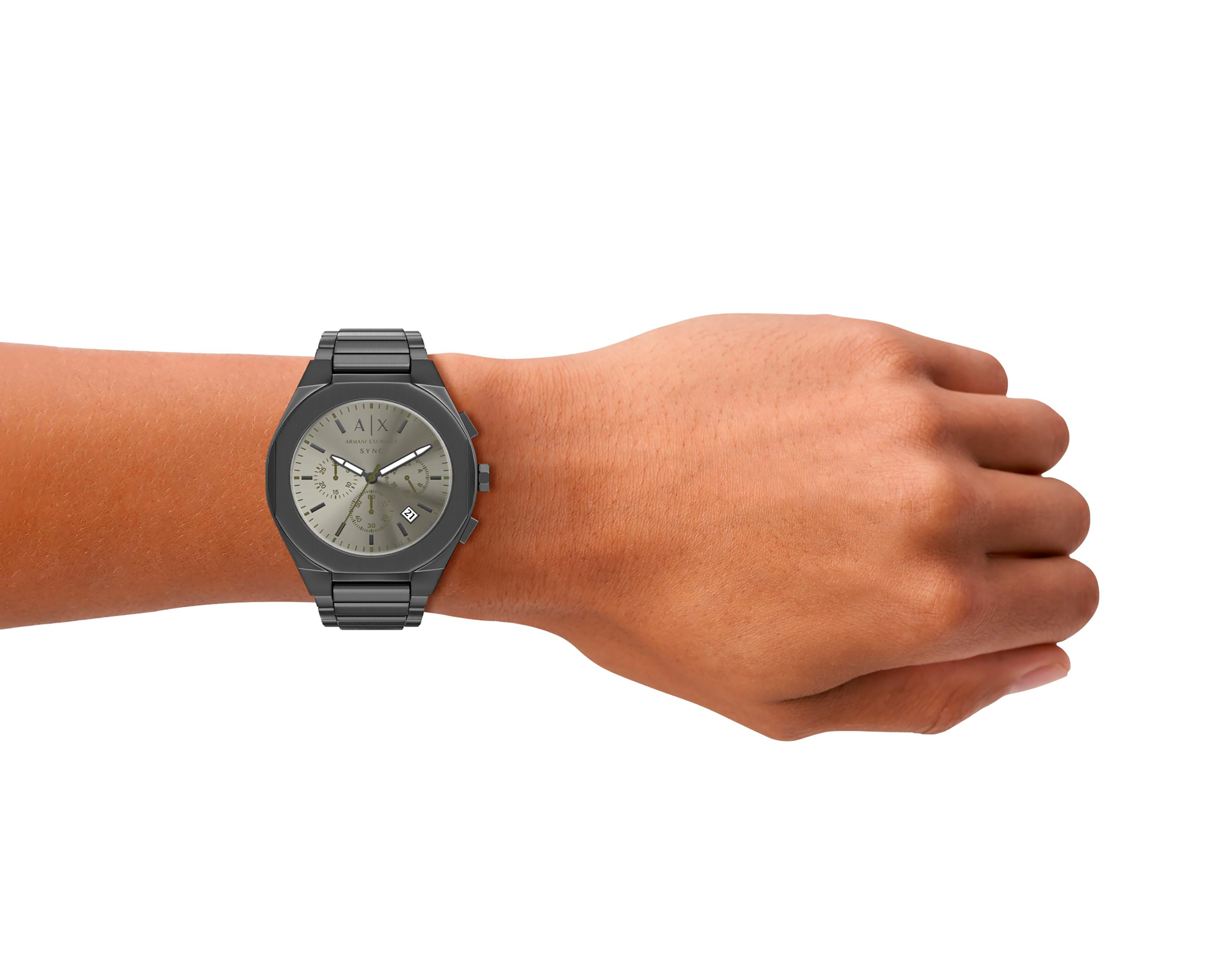 Foto 7 | Foto 7 | Reloj Armani Exchange para Hombre AX4296 Gunmetal