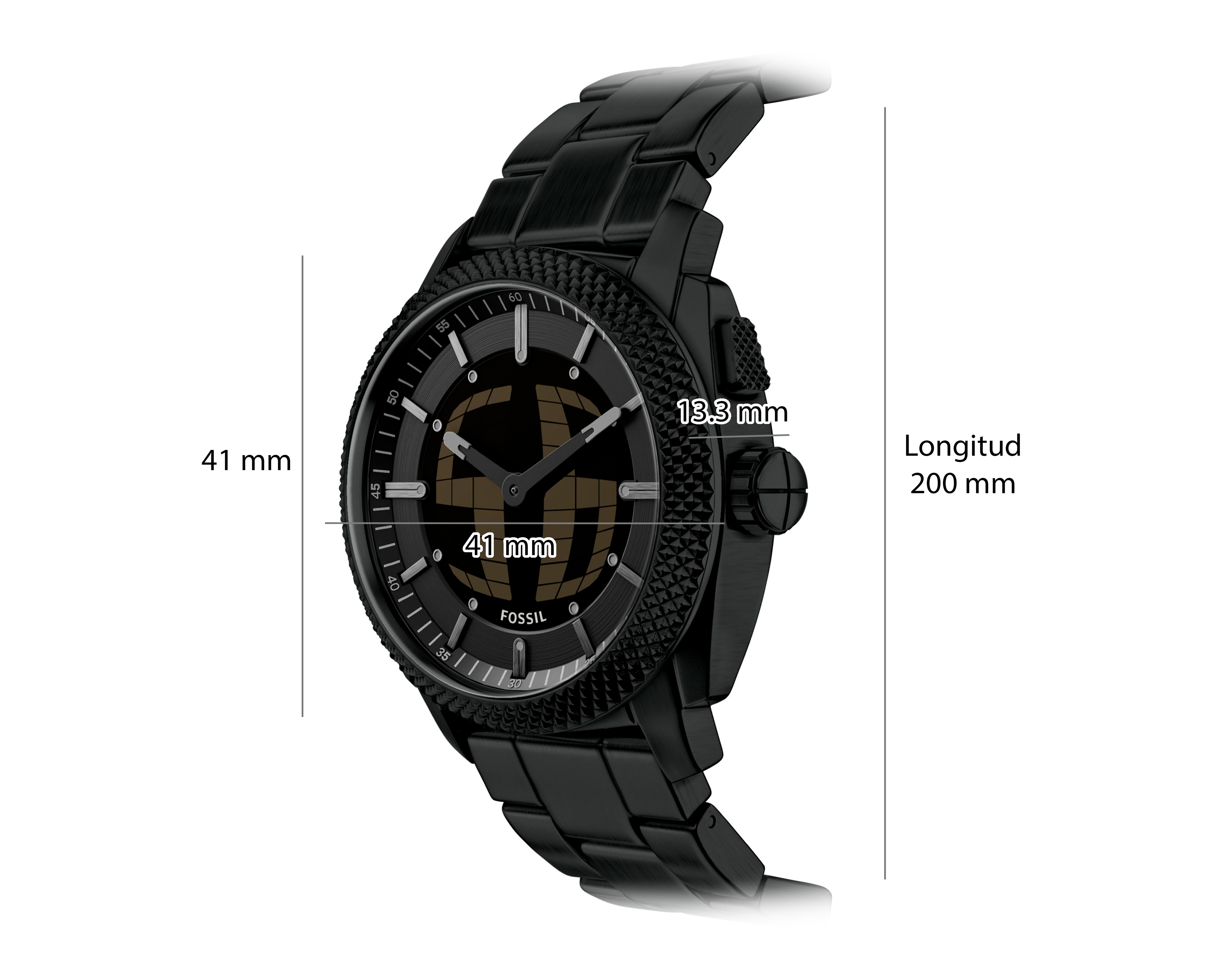 Foto 11 pulgar | Foto 10 | Reloj Fossil para Hombre FS6156 Negro