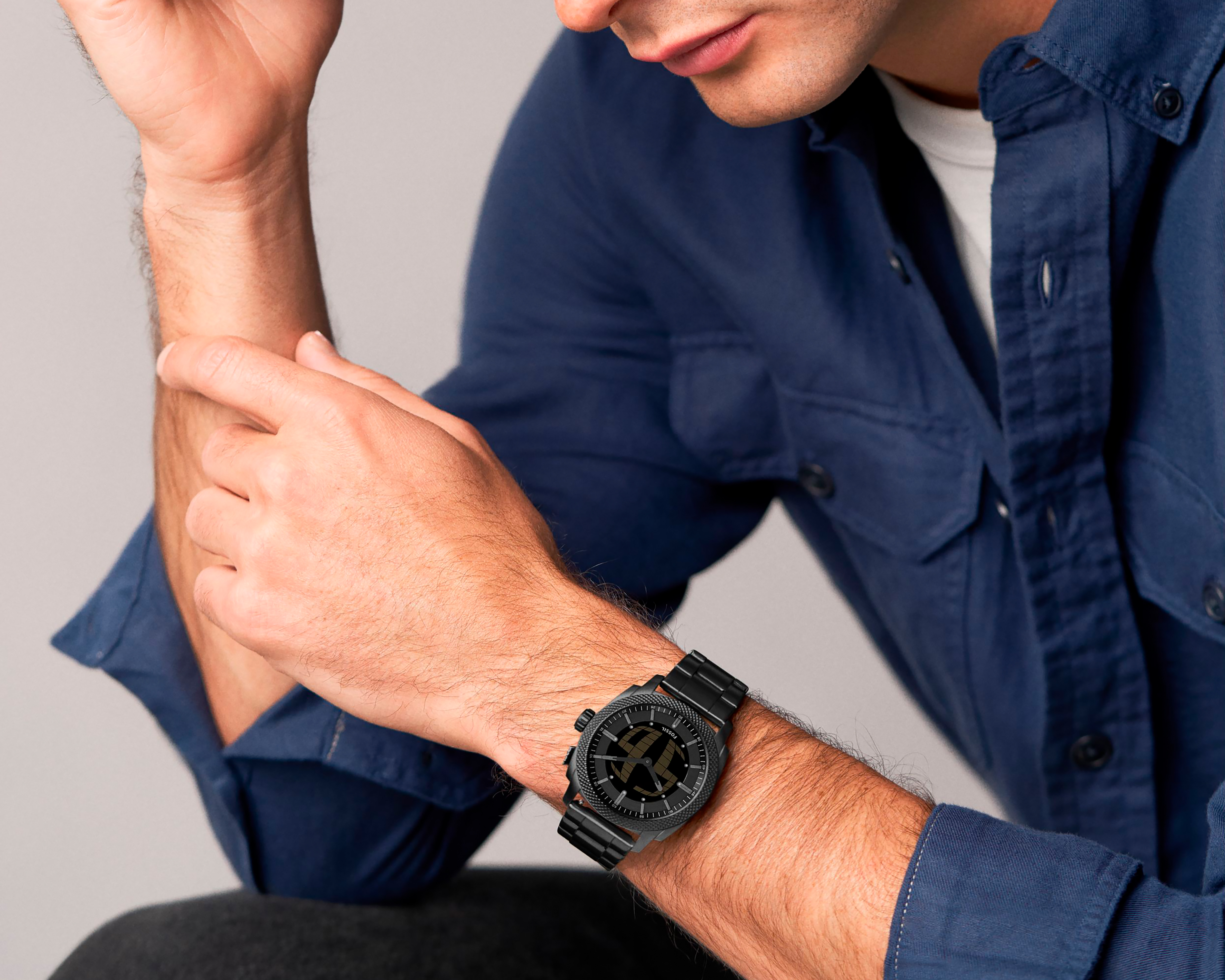 Foto 9 pulgar | Foto 8 | Reloj Fossil para Hombre FS6156 Negro