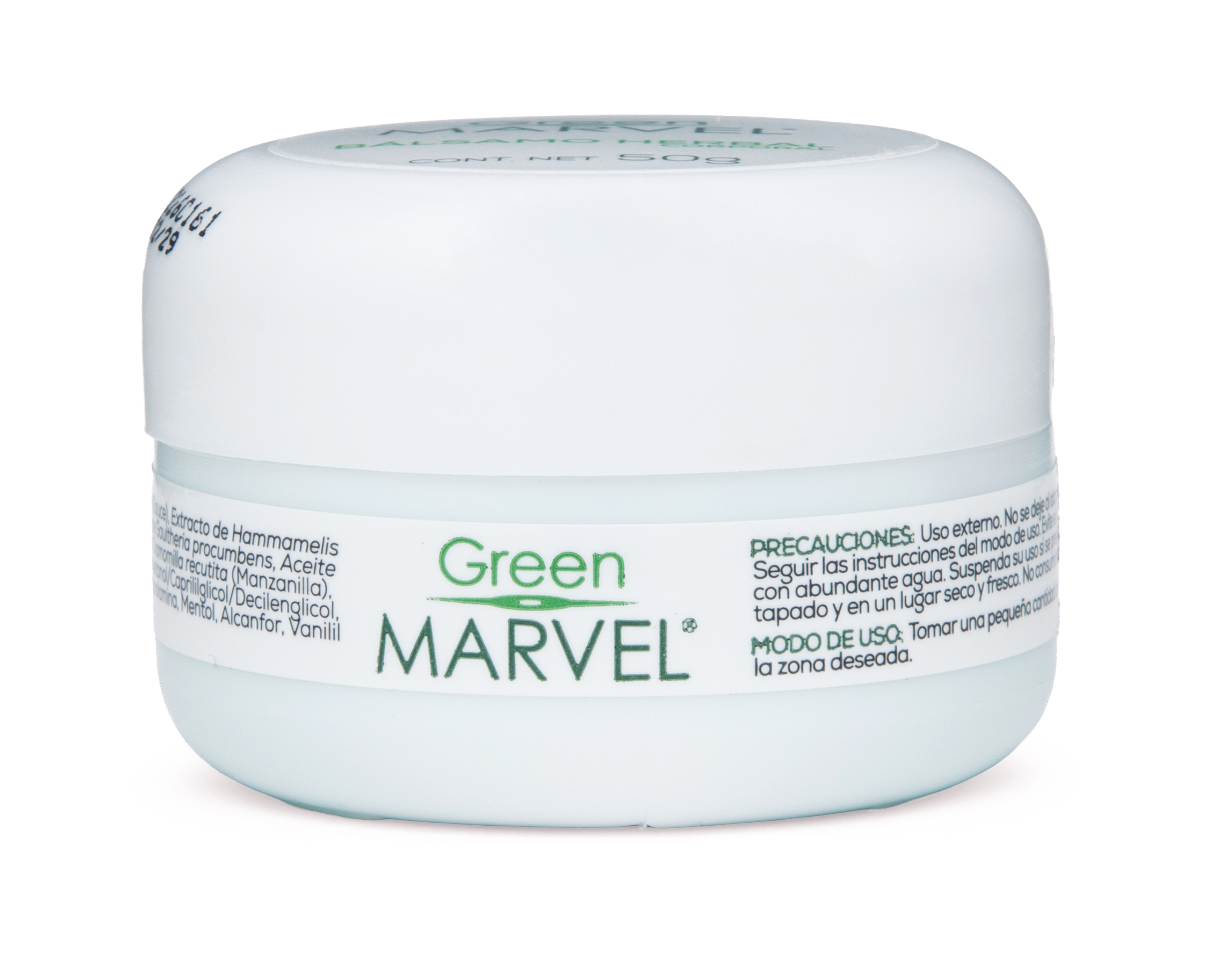 Bálsamo Corporal Green Marvel 50 g