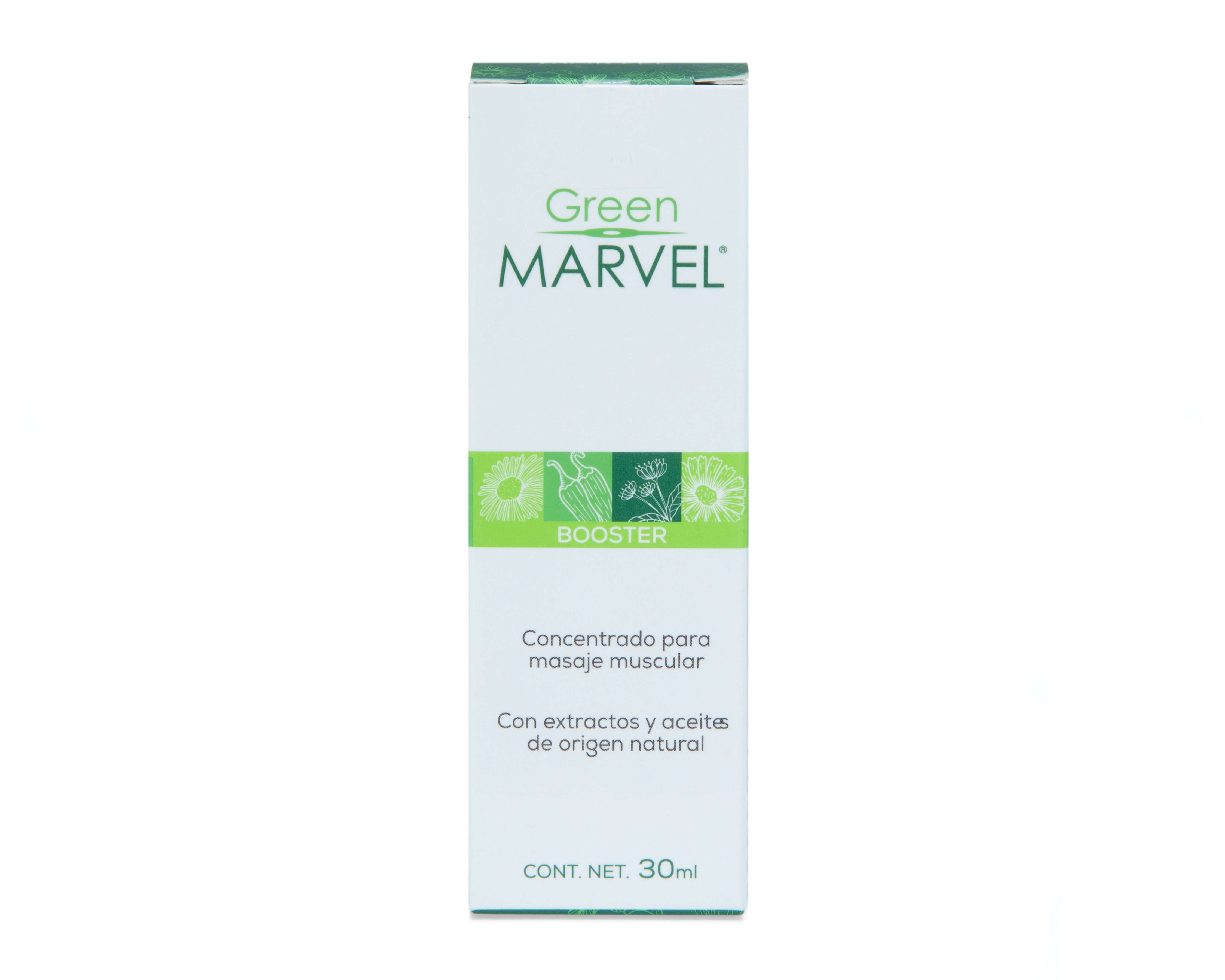 Foto 5 pulgar | Foto 4 | Aceite Corporal Green Marvel Booster 30 ml