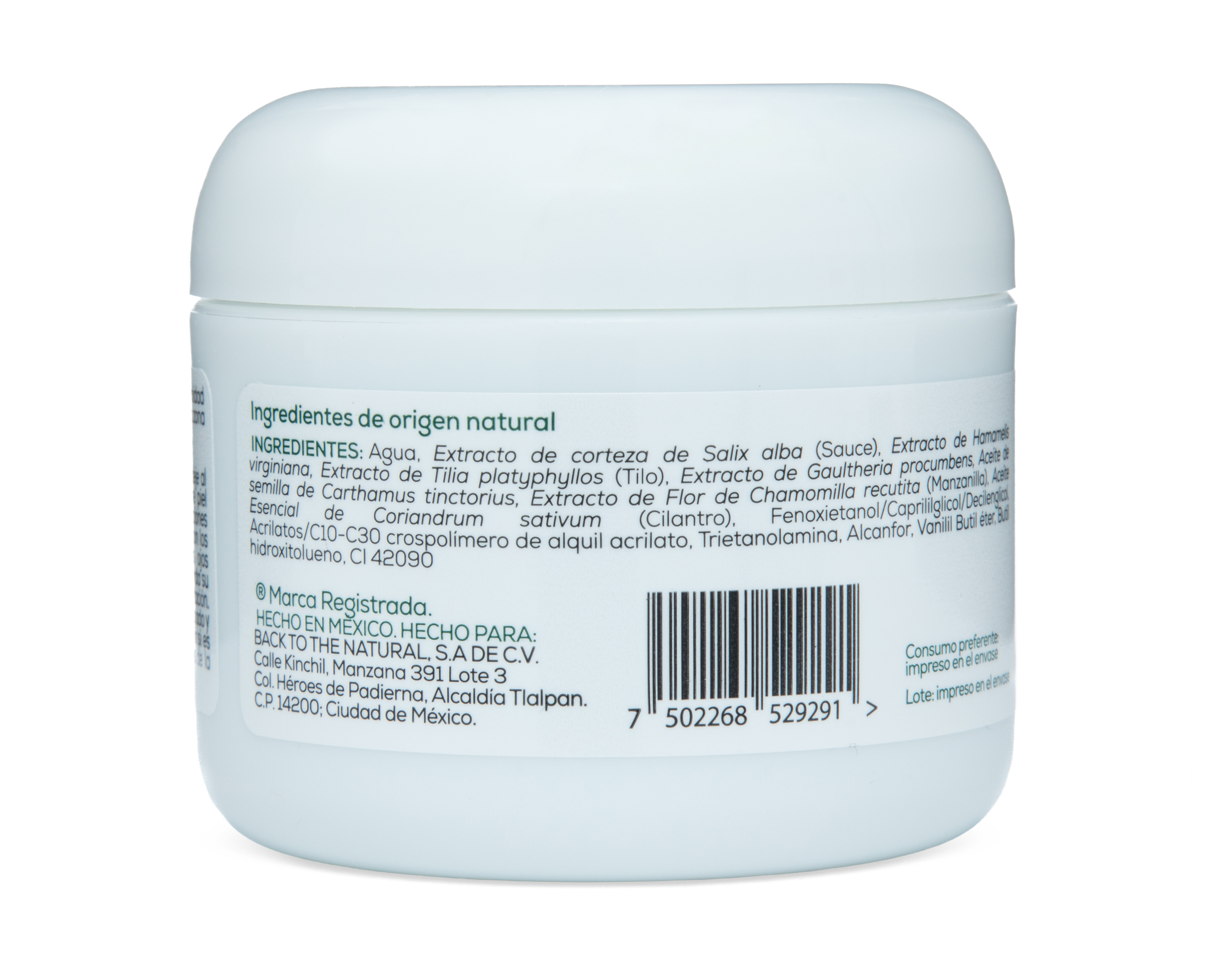 Foto 3 pulgar | Foto 2 | Bálsamo Corporal Green Marvel Herbal 120 g