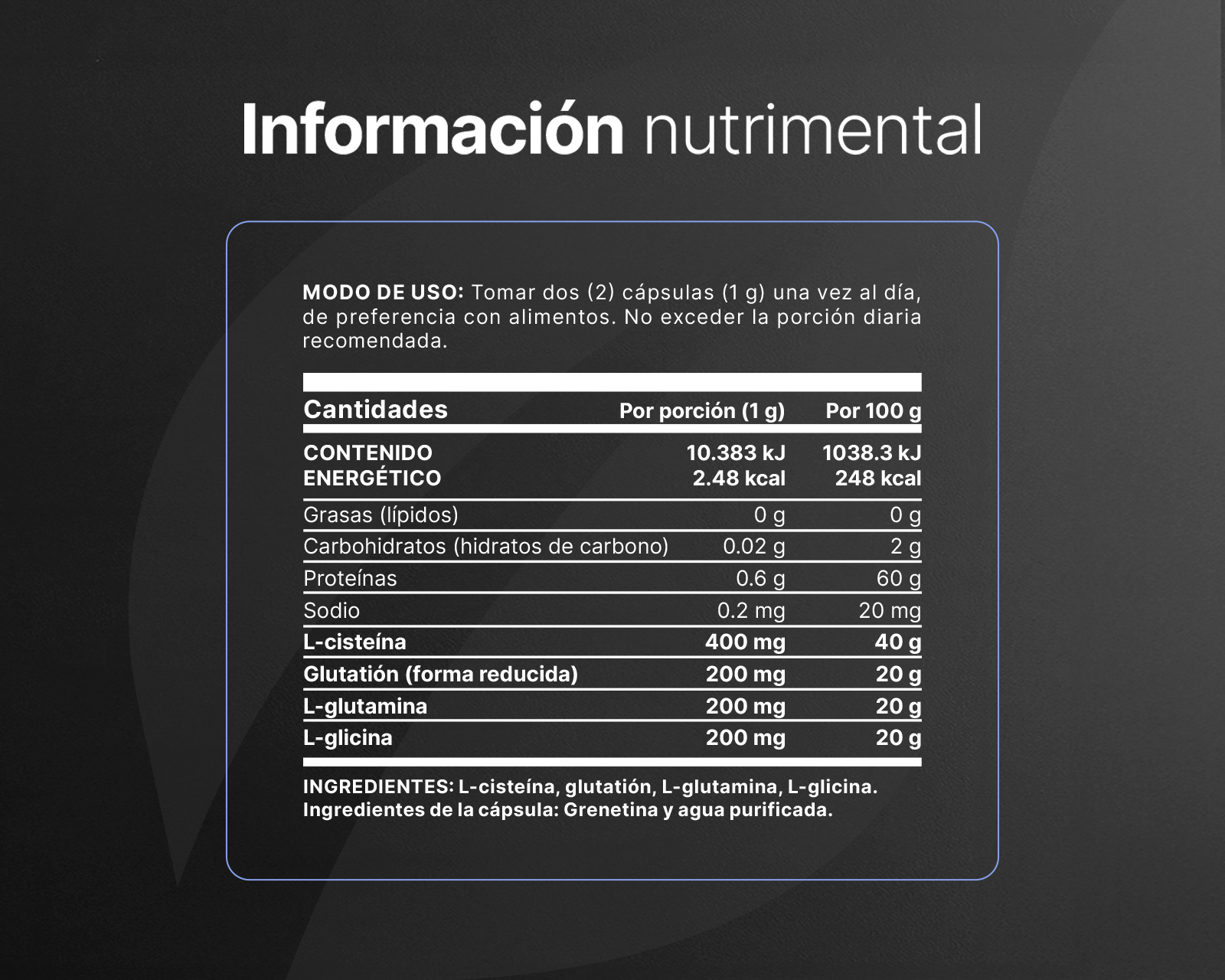 Foto 4 | Foto 4 | Suplemento Alimenticio B Life Glutathione Blend L-Cisteína 90 g