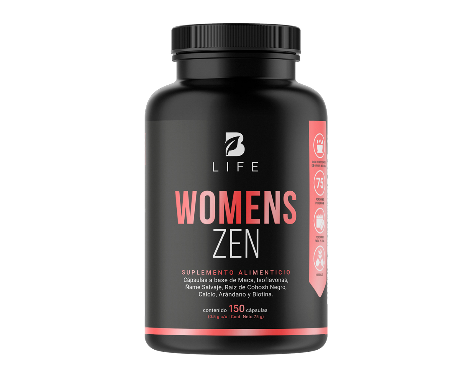 Suplemento Alimenticio B Life Womens Zen a Base de Maca 150 Cápsulas