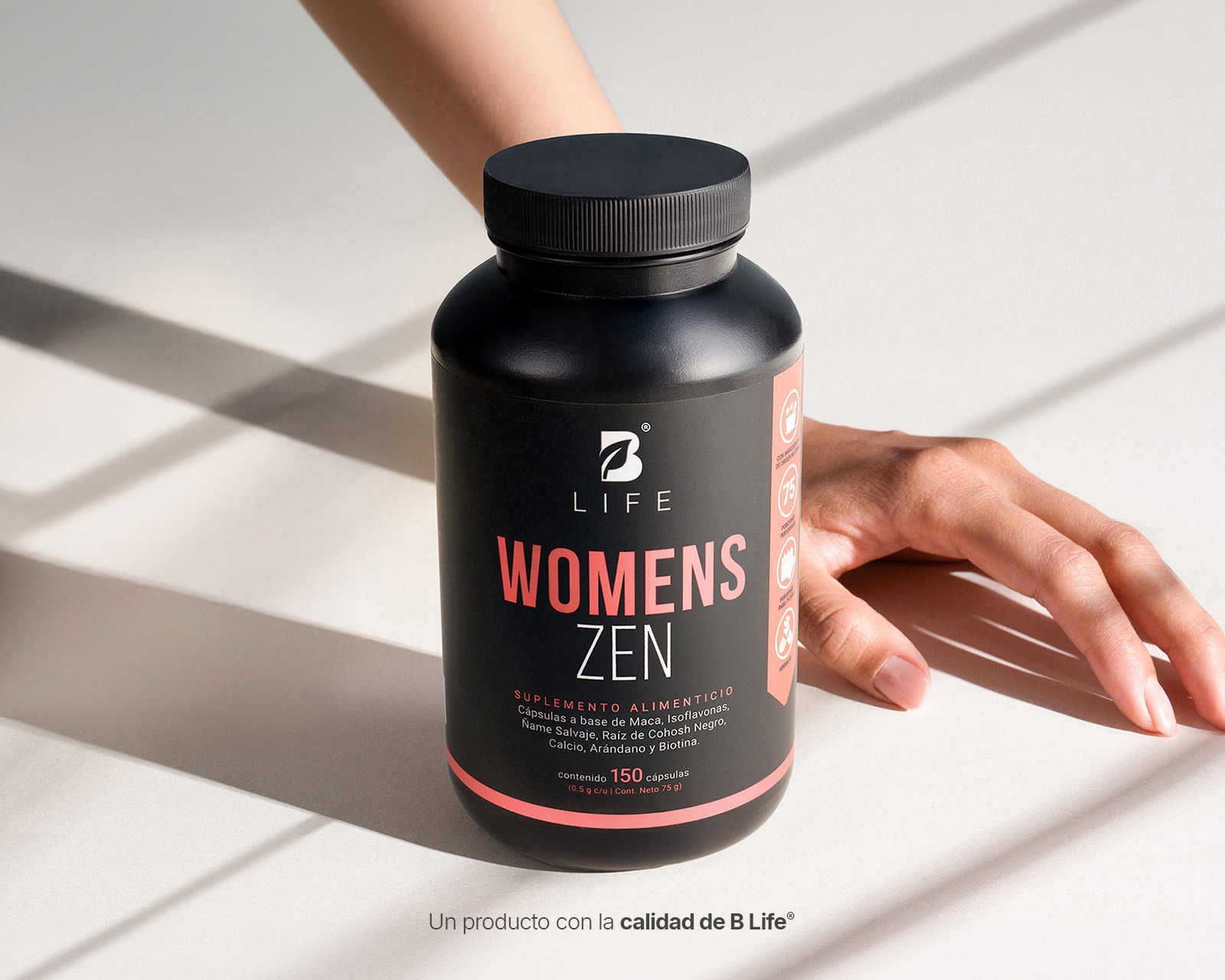 Foto 3 | Foto 3 | Suplemento Alimenticio B Life Womens Zen a Base de Maca 150 Cápsulas