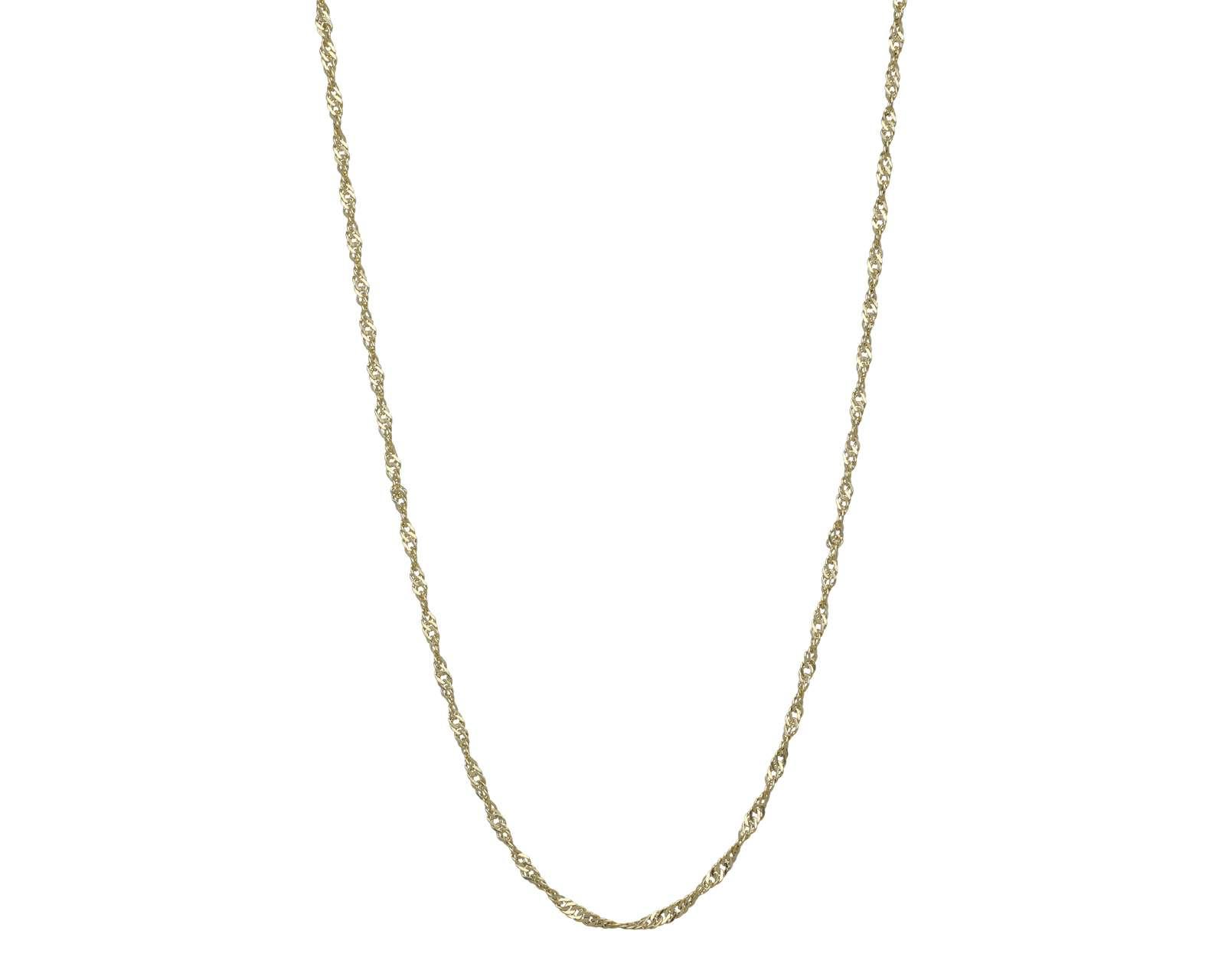 Foto 1 | Foto 1 | Cadena de Chapa de Oro 18K Sentimientos