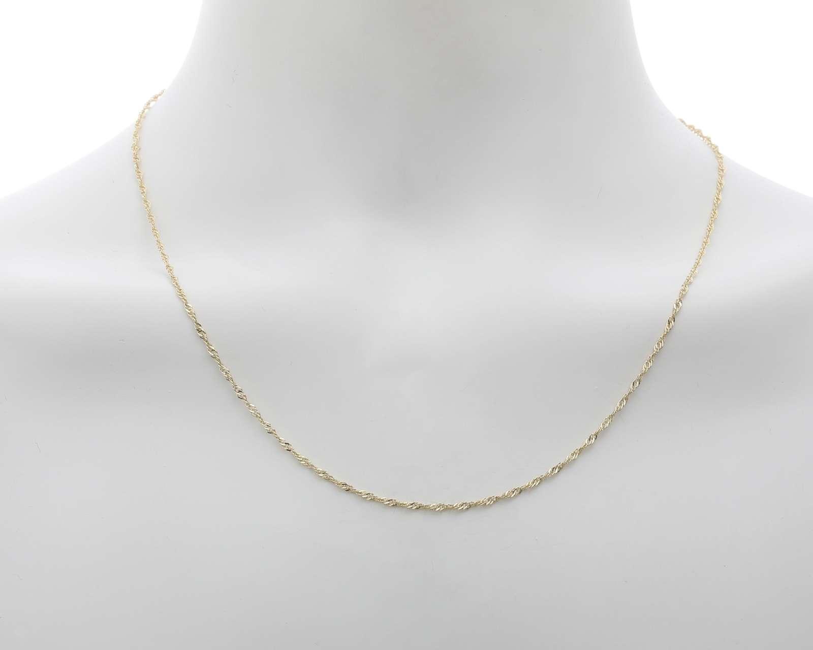 Foto 4 | Foto 4 | Cadena de Chapa de Oro 18K Sentimientos