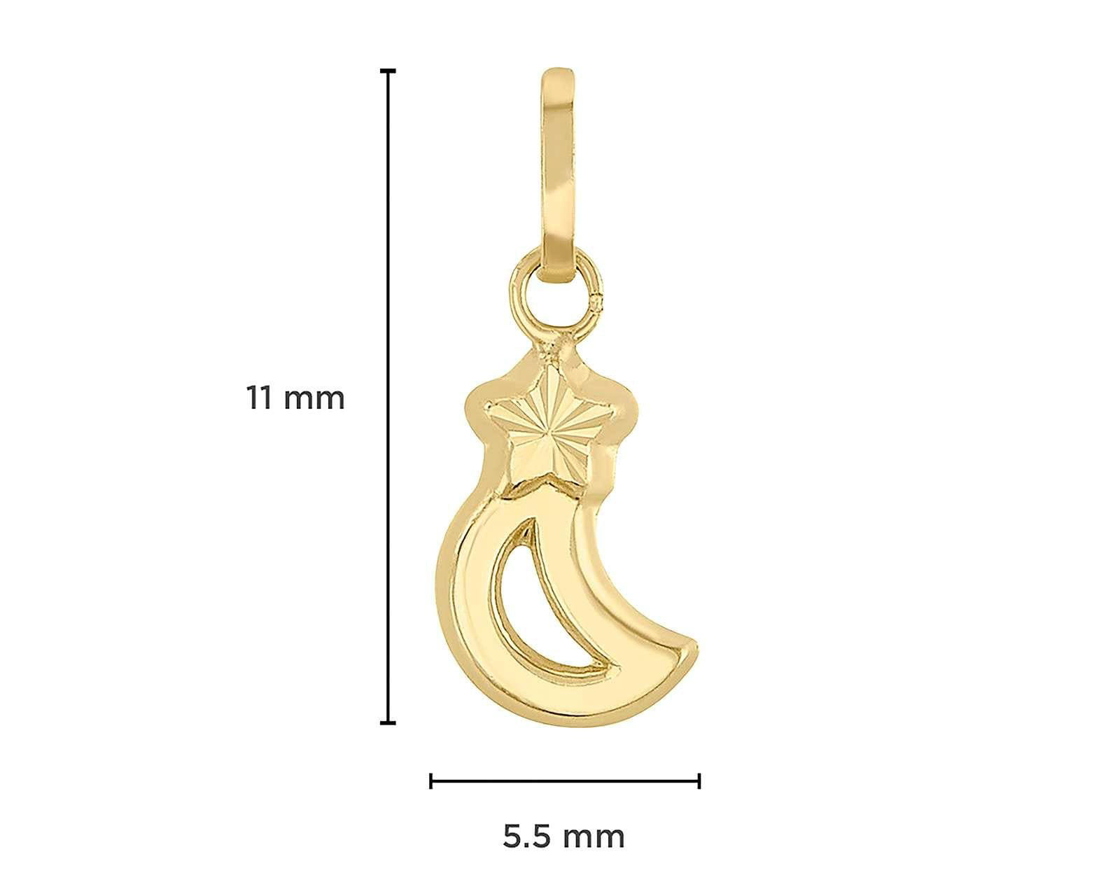 Foto 4 pulgar | Foto 3 | Dije de Oro de 10K Sabelli