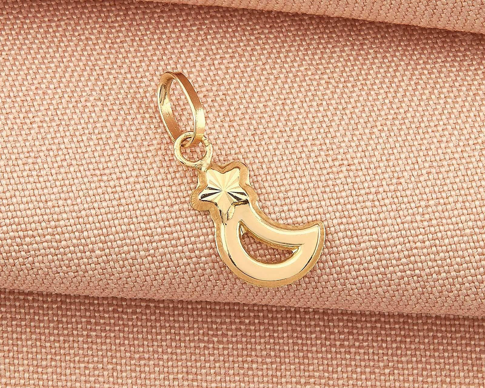 Foto 6 pulgar | Foto 5 | Dije de Oro de 10K Sabelli