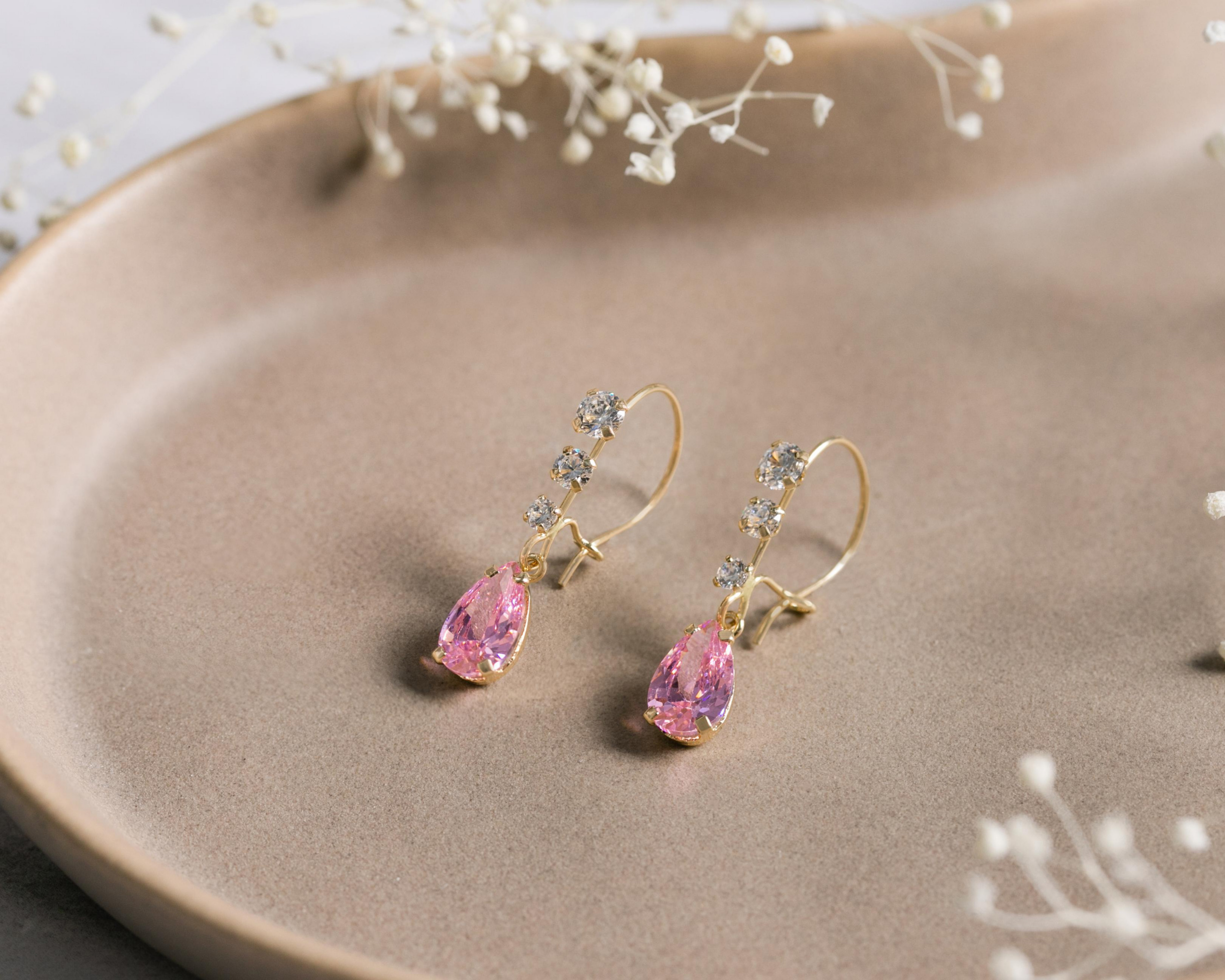Foto 5 | Foto 5 | Aretes de Oro 10K Moments