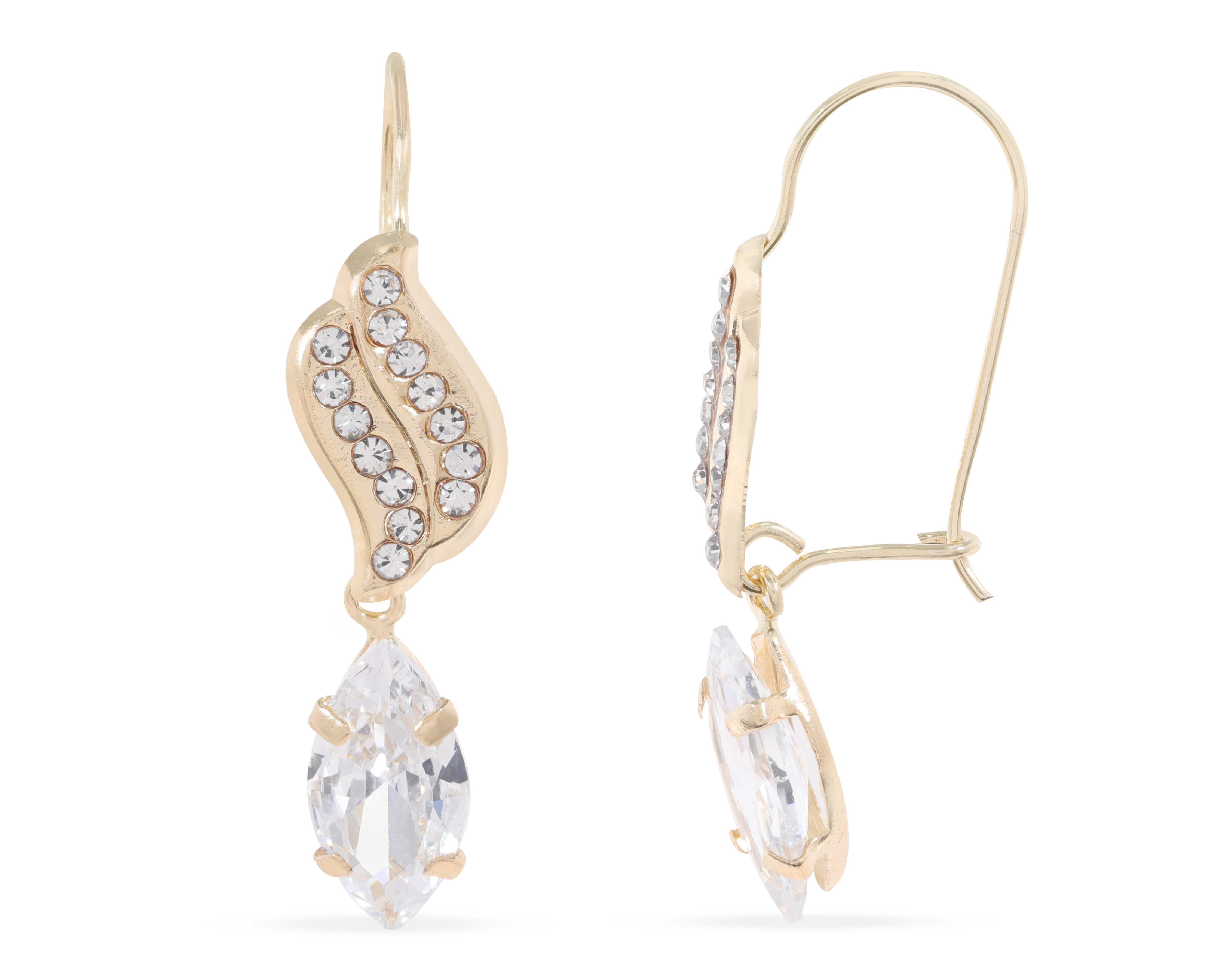 Aretes de Oro 10K Plafer