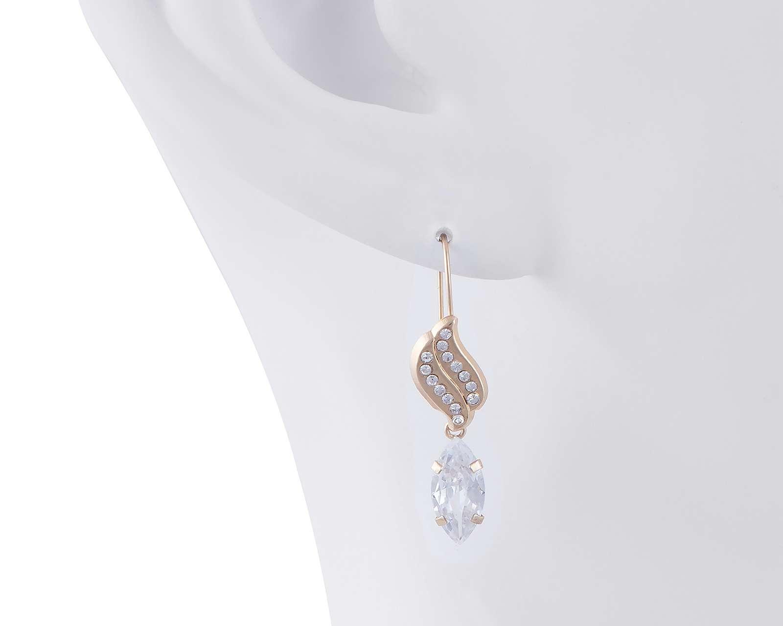 Foto 4 pulgar | Foto 3 | Aretes de Oro 10K Plafer