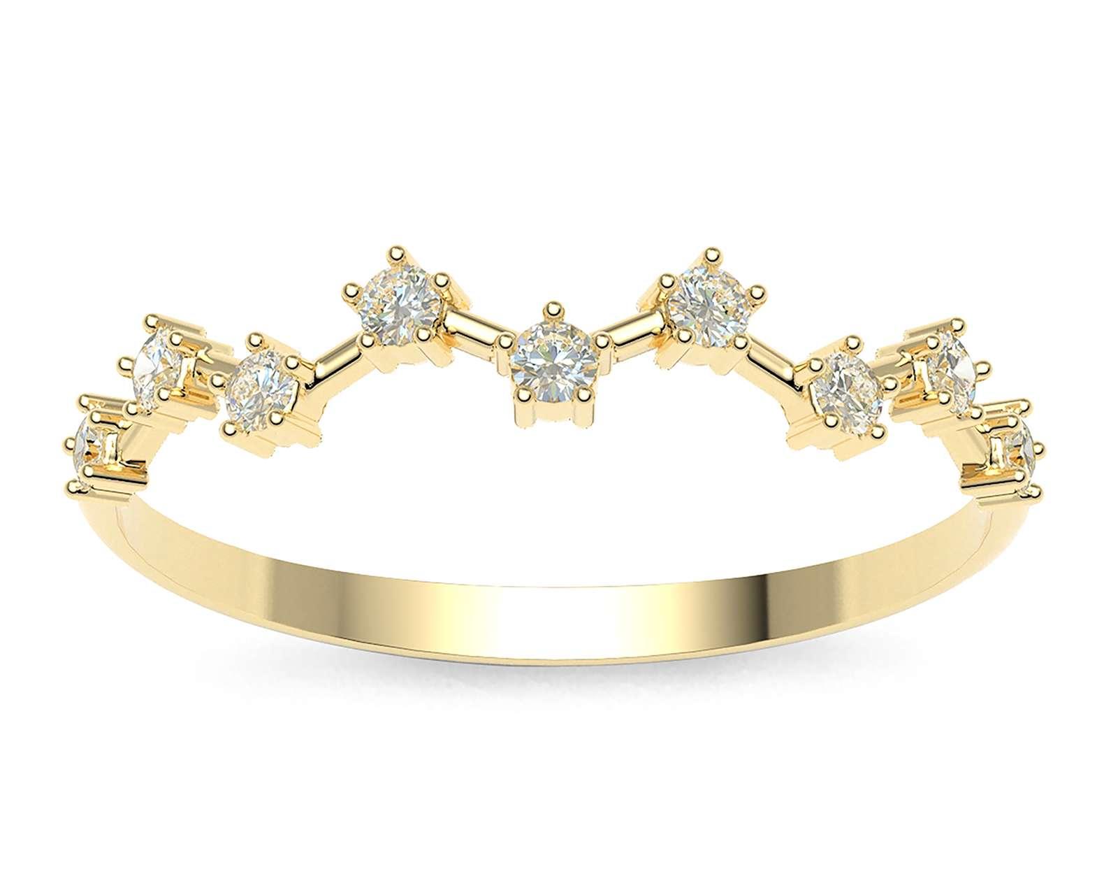 Foto 3 pulgar | Foto 2 | Anillo de Oro 10K Nro. 6-6.5