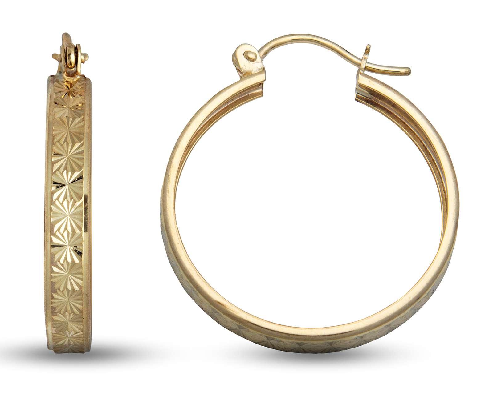 Arracadas de Oro 10K Sentimientos