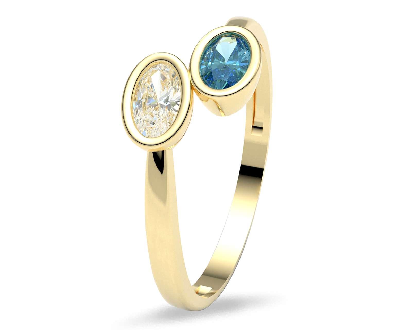 Anillo de Oro 10K Moments Talla 8