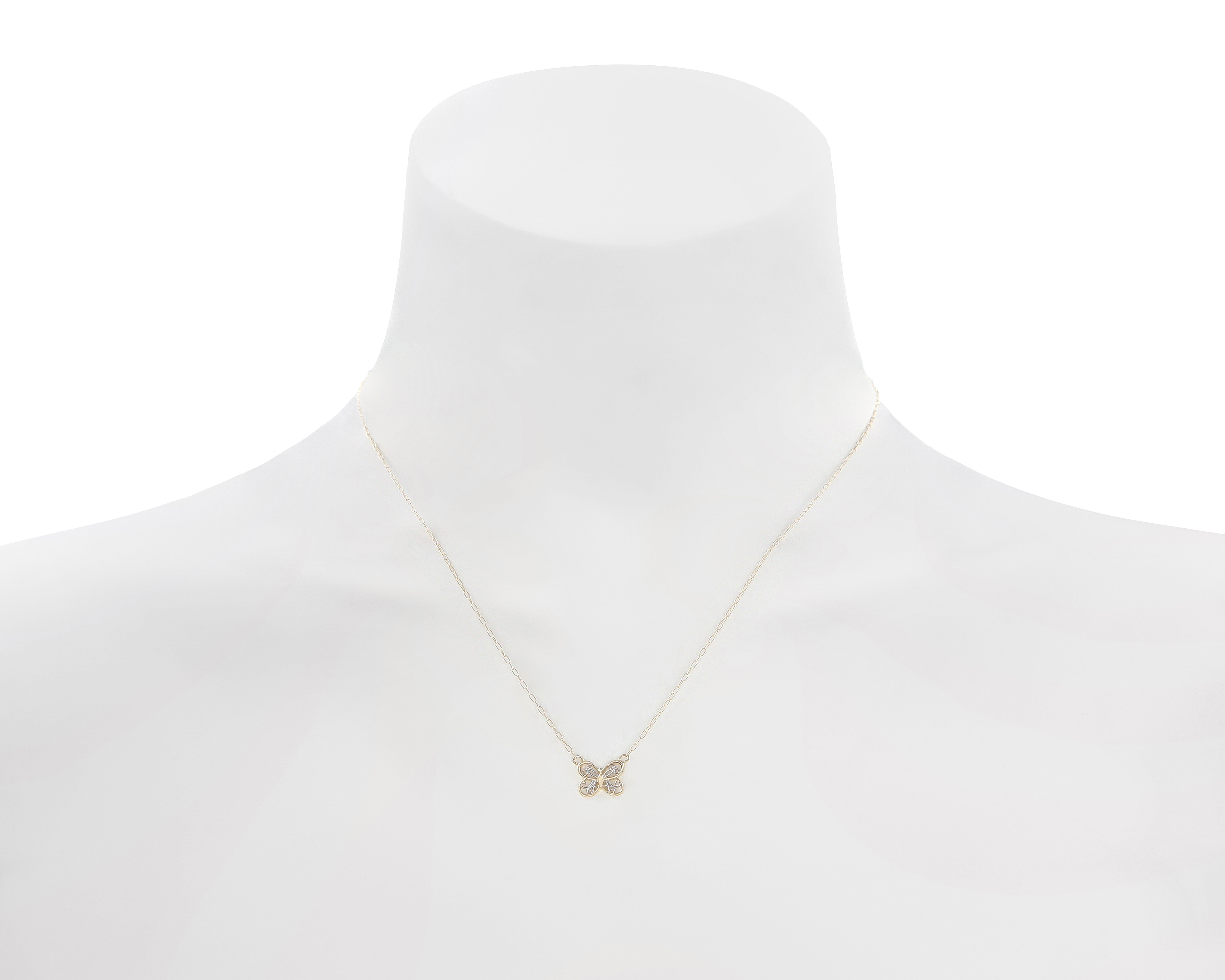 Foto 4 pulgar | Foto 3 | Collar de Oro 10K Amelie