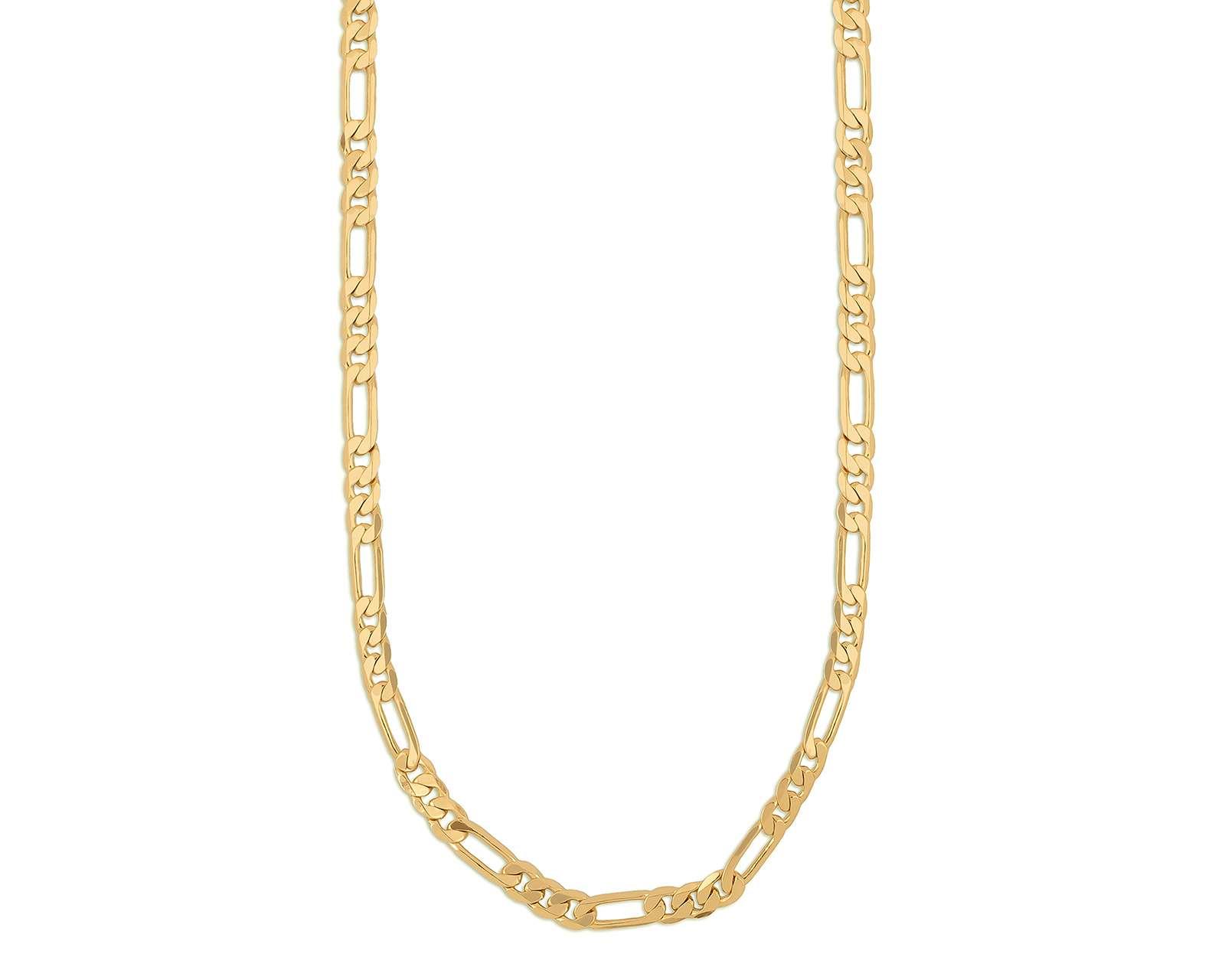 Foto 1 | Foto 1 | Cadena de Chapa de Oro 18K Plafer