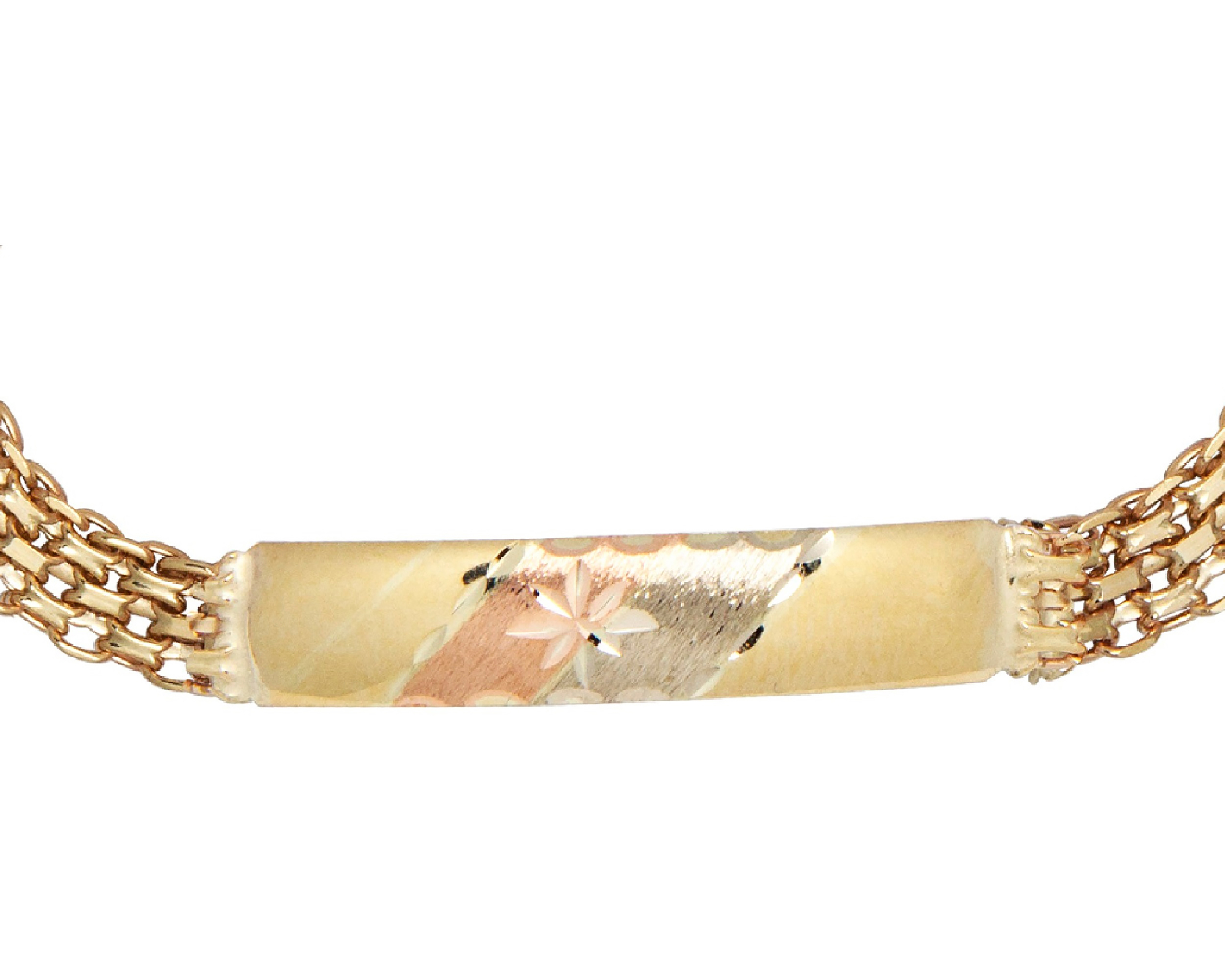 Foto 3 pulgar | Foto 2 | Pulsera de Oro 10K Sentimientos