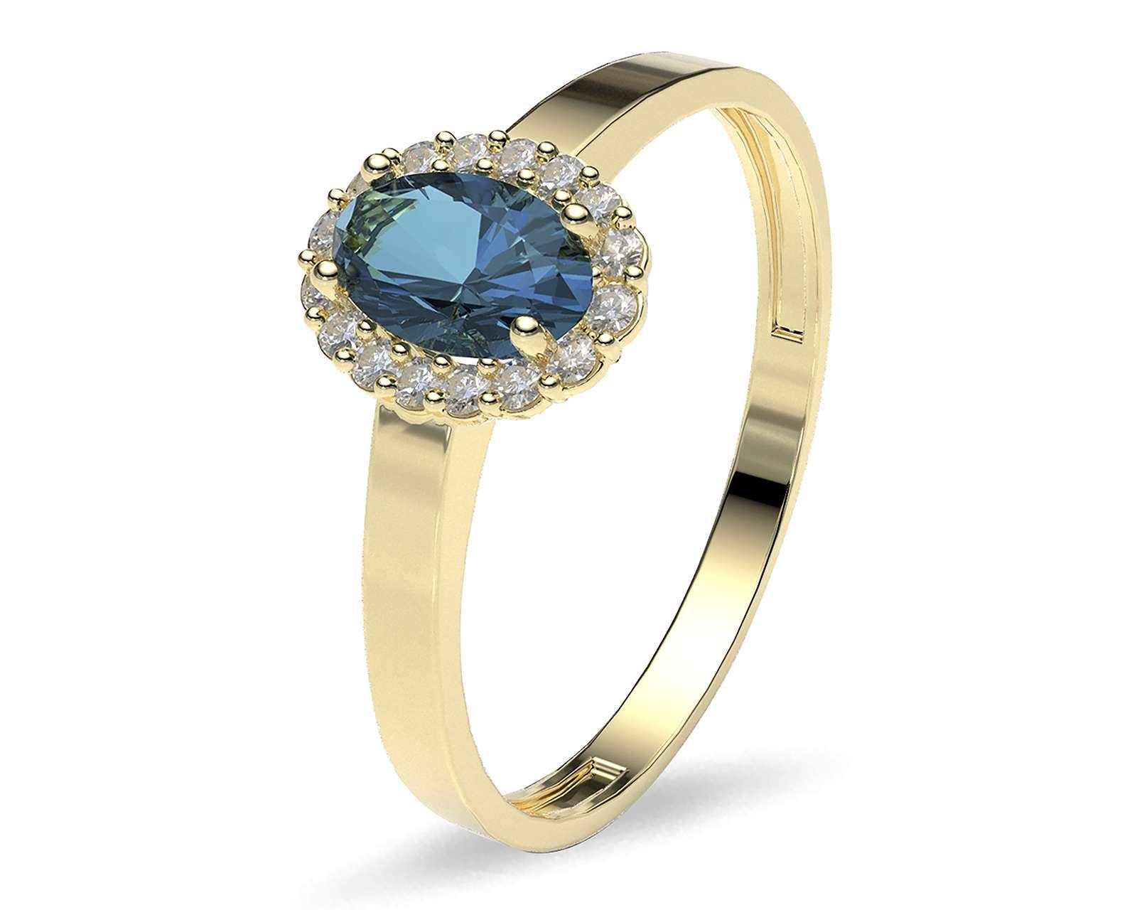 Anillo de Oro 10K Amelie Talla 9