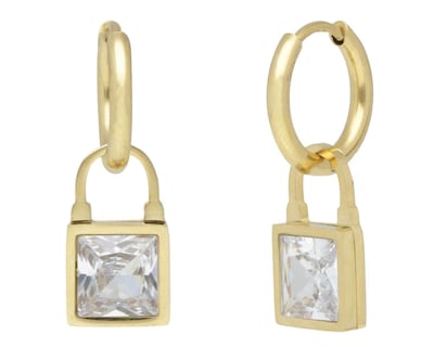 Foto 1 | Foto 1 | Aretes de Acero Inoxidable Thinner