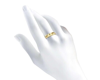 Foto 5 | Foto 5 | Anillo Chapa de Oro 18k Sentimientos Ajustable