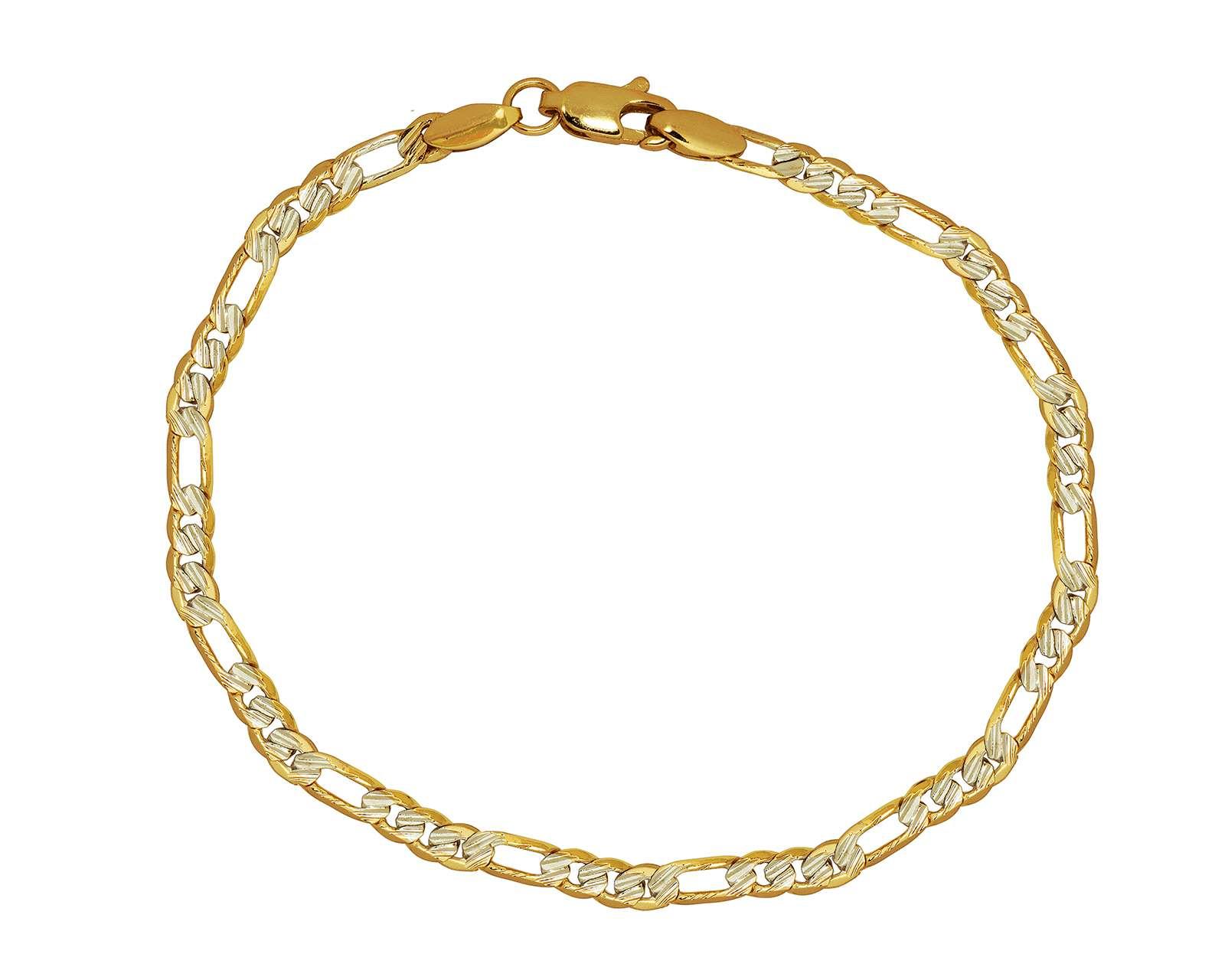 Pulsera de Chapa de Oro 18k Sentimientos