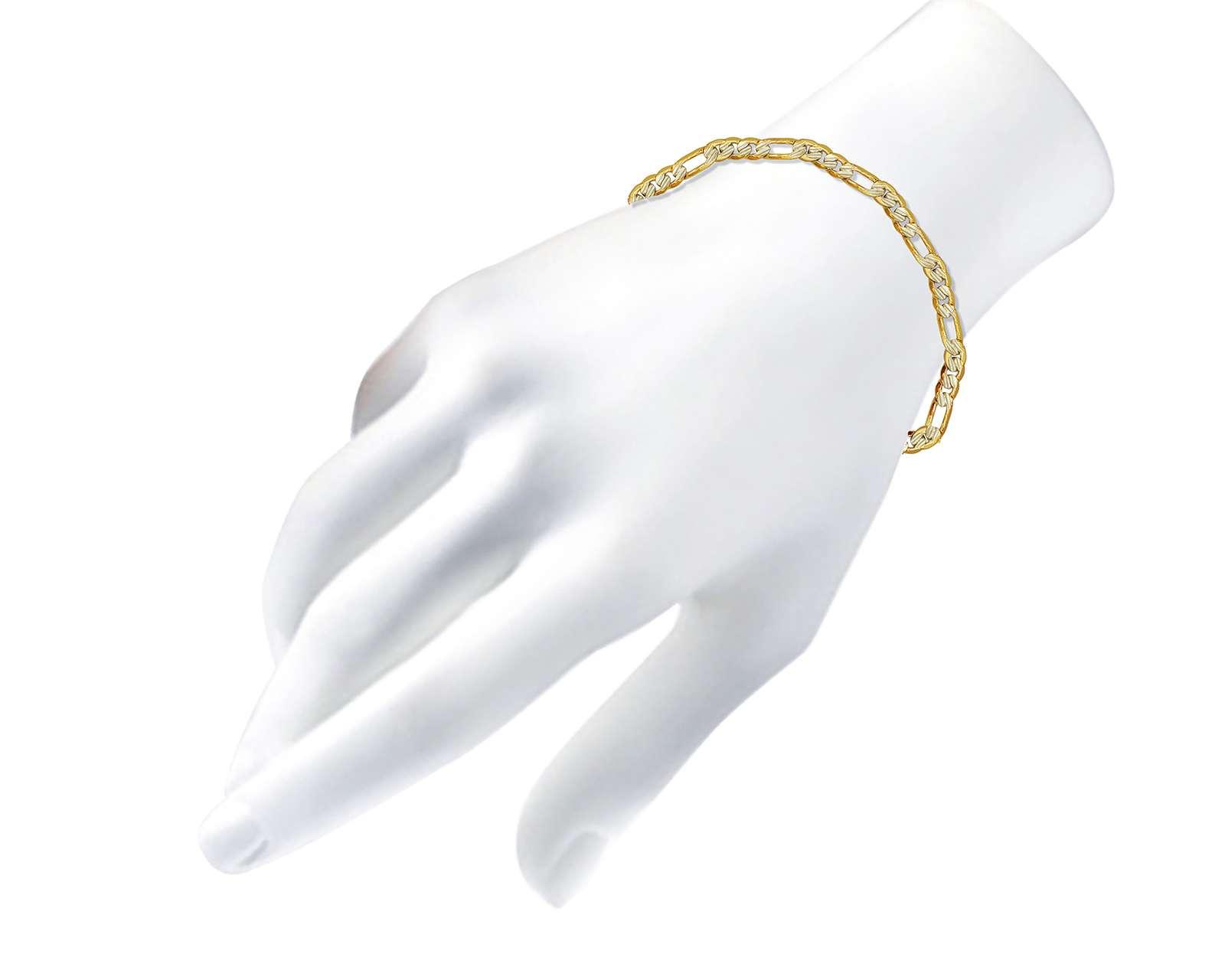 Foto 5 pulgar | Foto 4 | Pulsera de Chapa de Oro 18k Sentimientos
