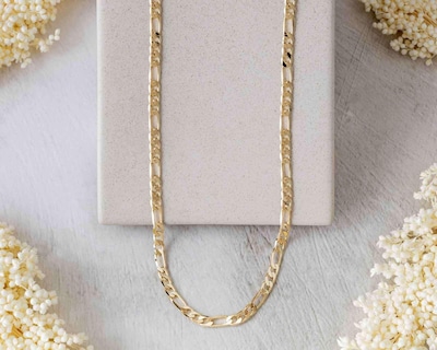 Foto 5 | Foto 5 | Cadena de Chapa de Oro 18k Plafer