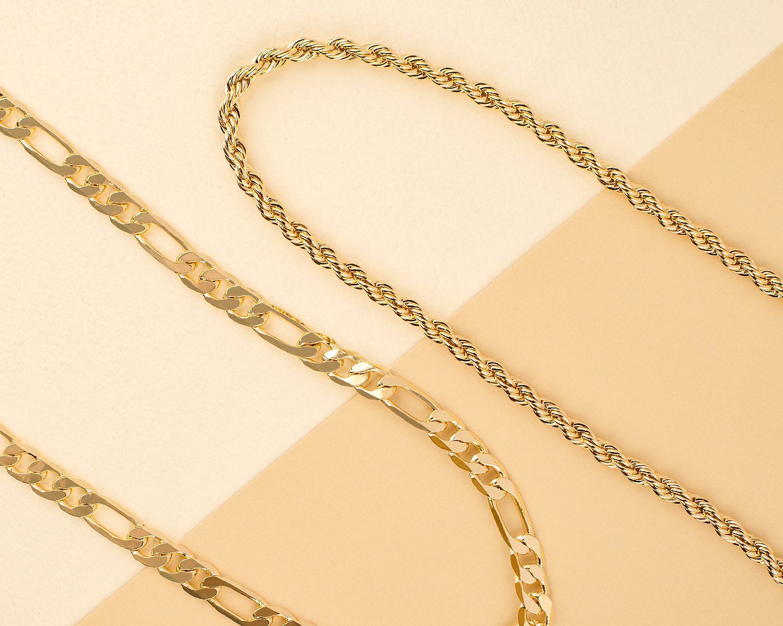 Foto 5 | Foto 5 | Cadena de Chapa de Oro 18k Plafer