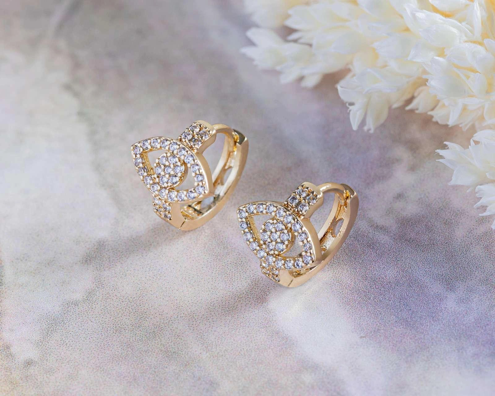 Foto 6 | Foto 6 | Aretes de Chapa de Oro 18k Plafer