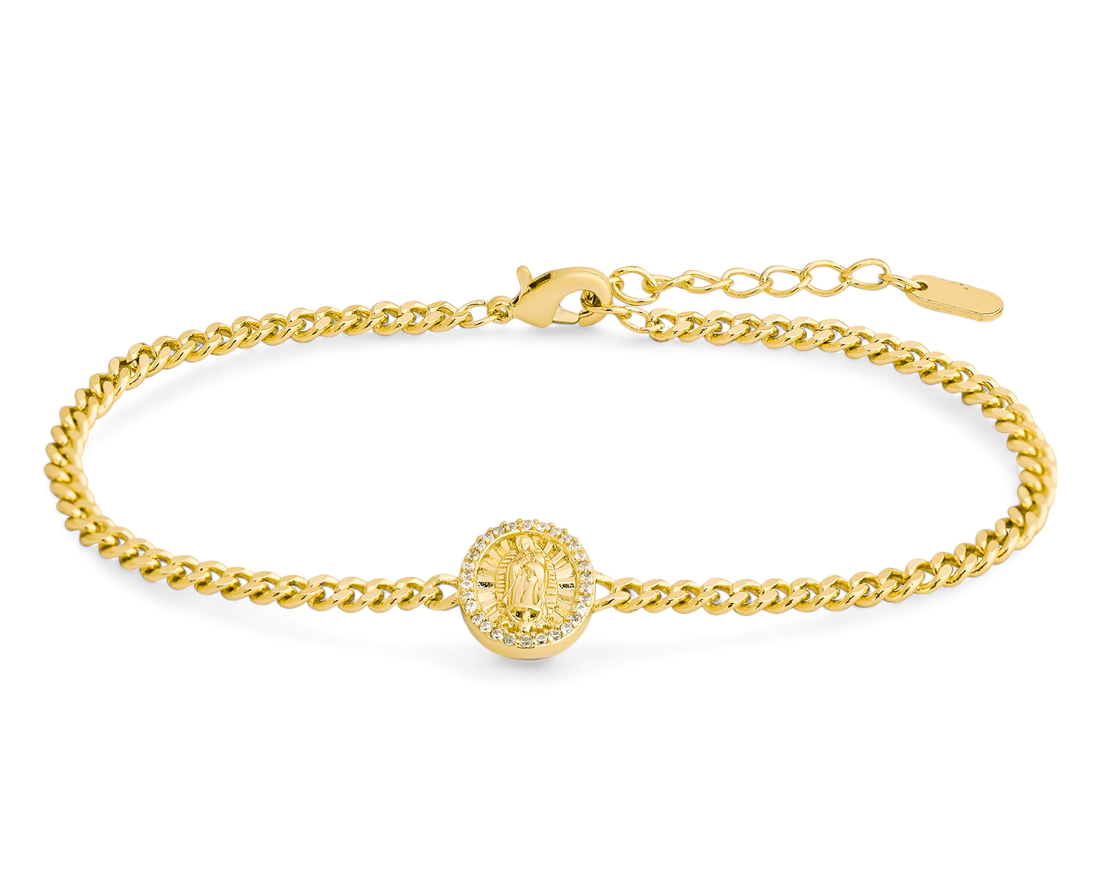 Pulsera de Chapa de Oro de 18K Plafer