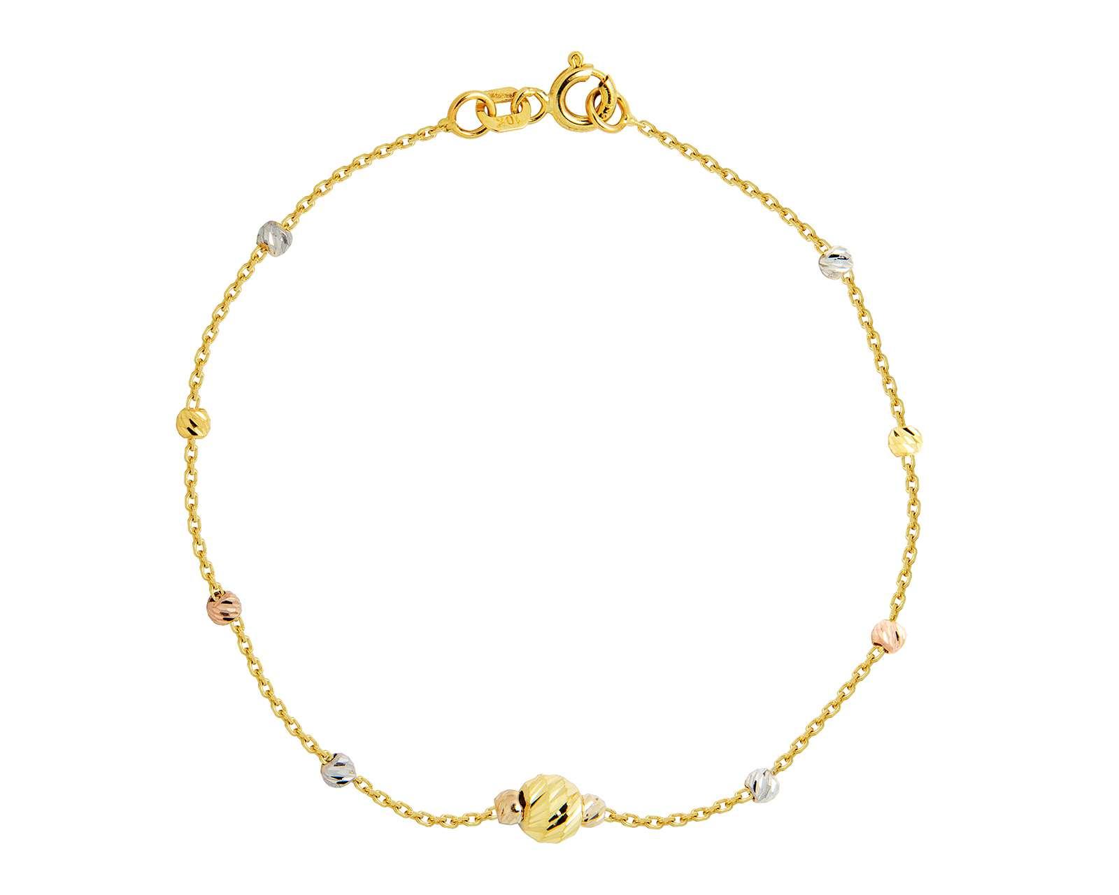 Pulsera de Oro 10K Sentimientos