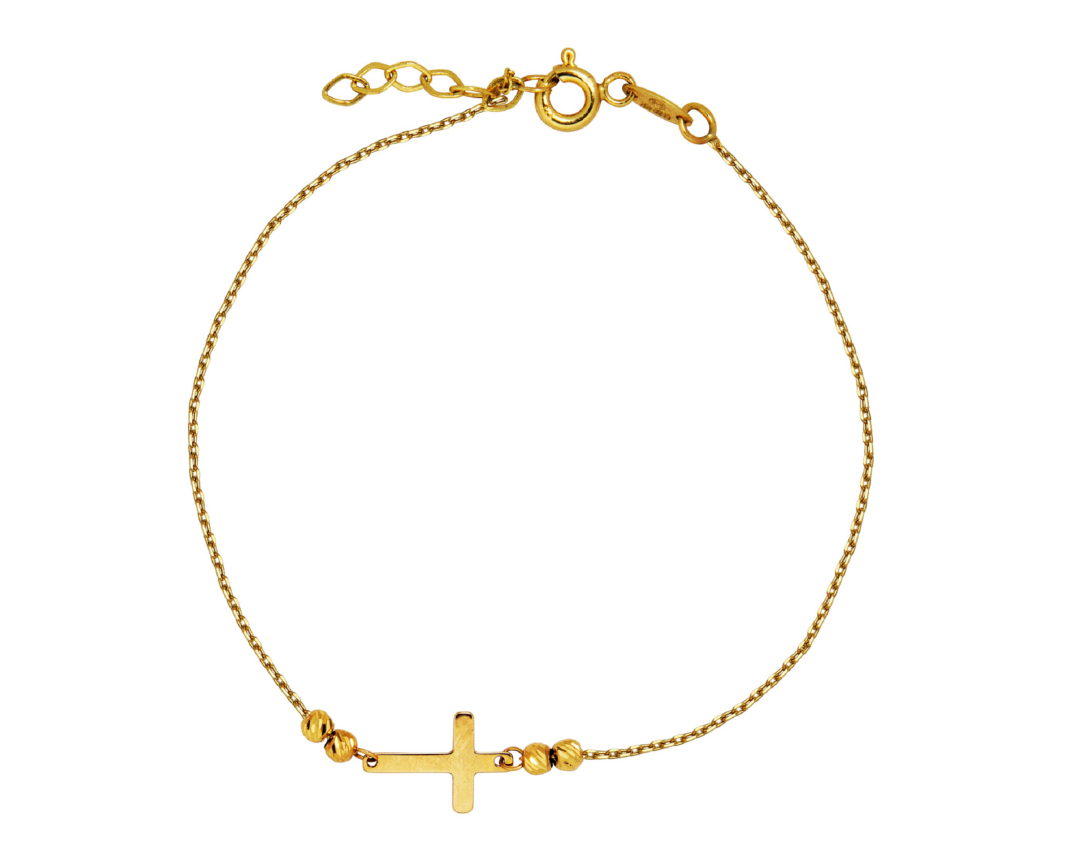 Pulsera de Oro 10K Sentimientos