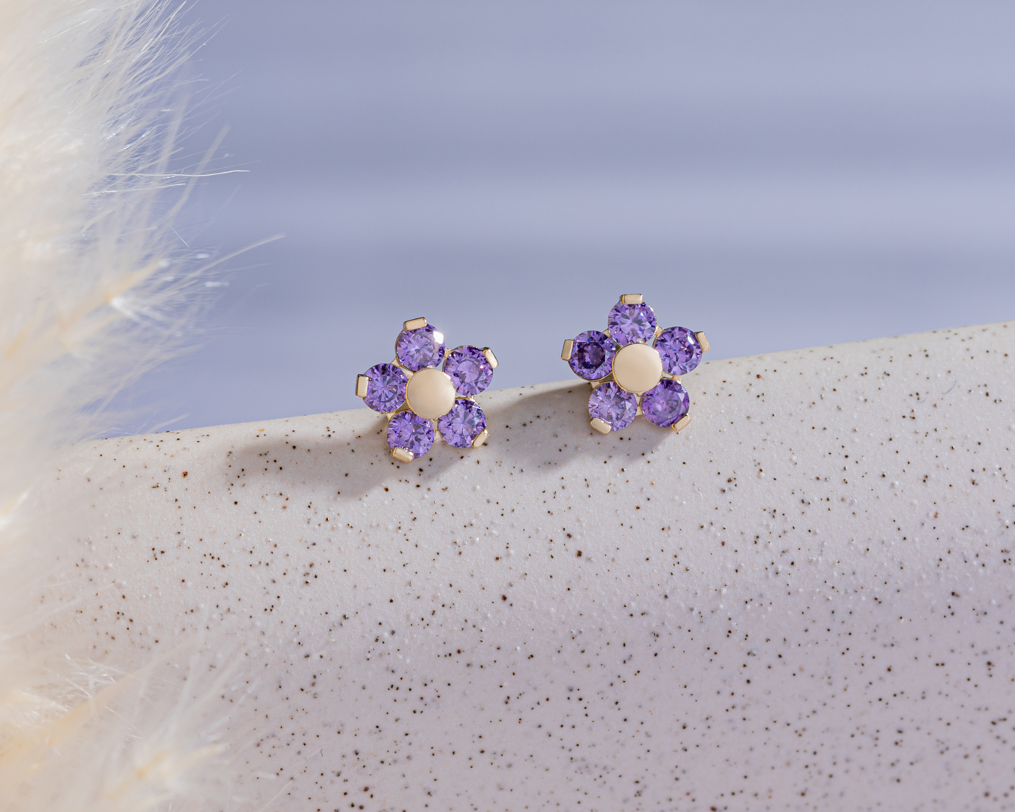 Foto 6 pulgar | Foto 5 | Broqueles de Oro 10K Sabelli