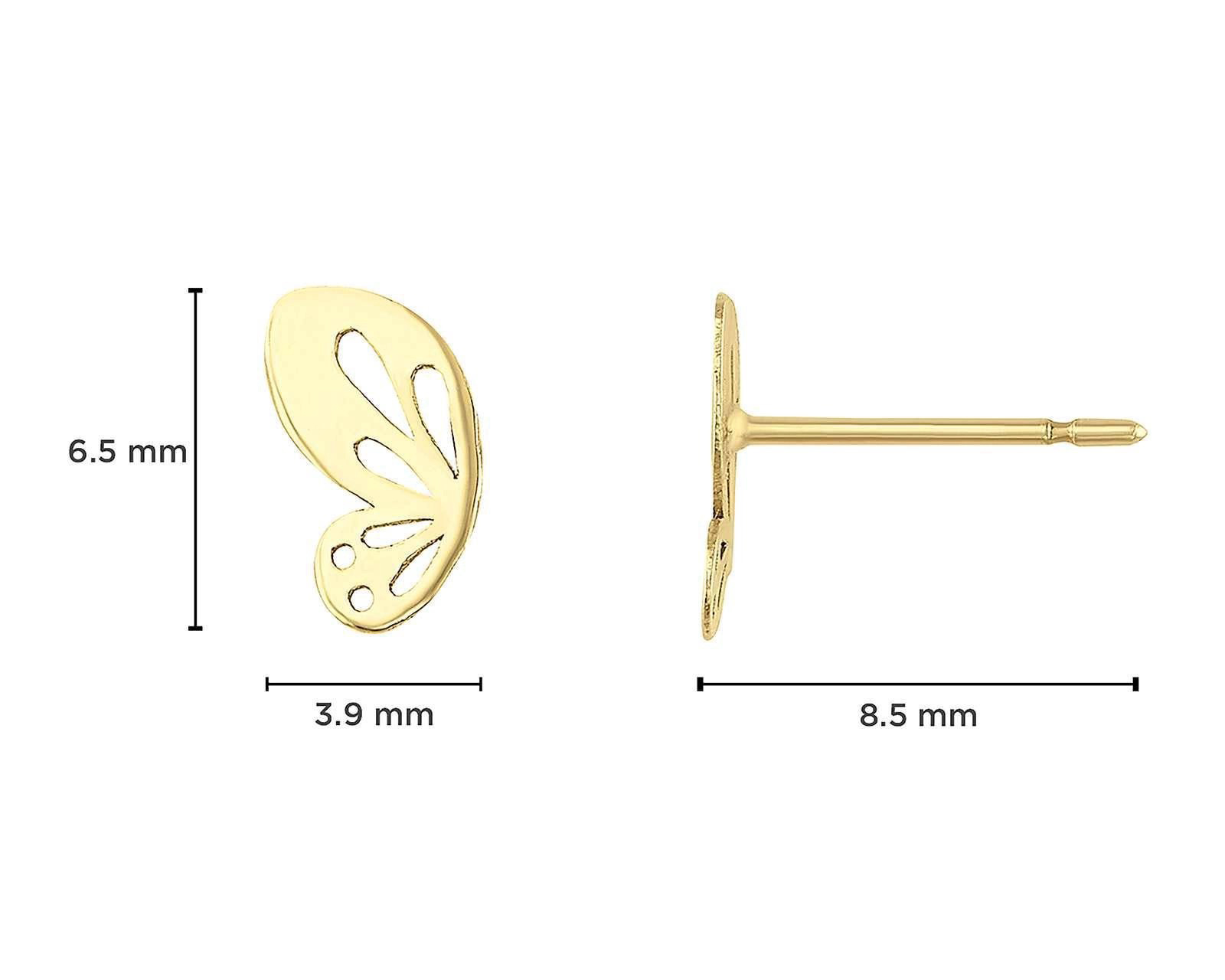 Foto 7 pulgar | Foto 6 | Broqueles de Oro 10K Sabelli