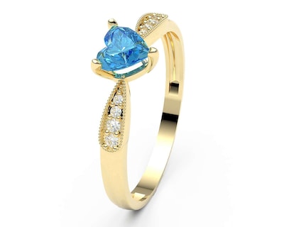 Foto 1 | Foto 1 | Anillo de Oro 10K Amelie Talla 7 - 7.5
