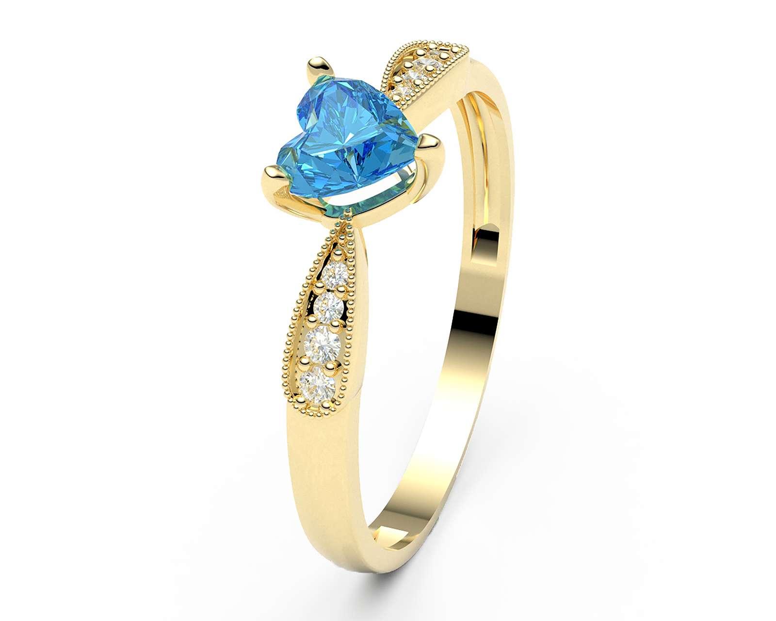 Anillo de Oro 10K Moments Talla 8