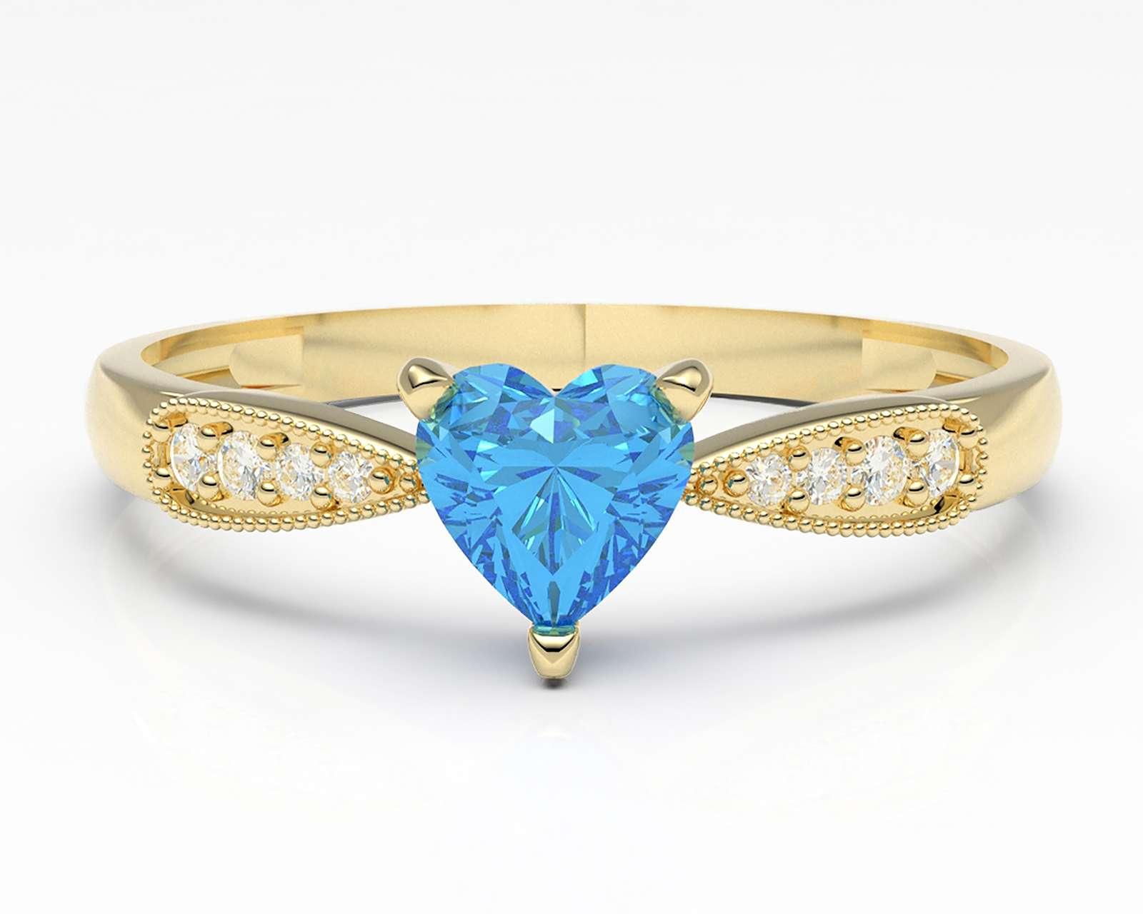 Foto 3 pulgar | Foto 2 | Anillo de Oro 10K Moments Talla 8