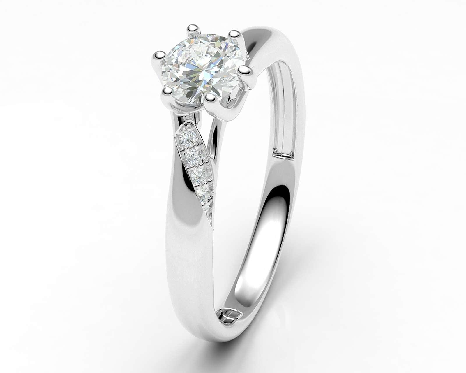 Anillo de Oro 10K Amelie Talla 8