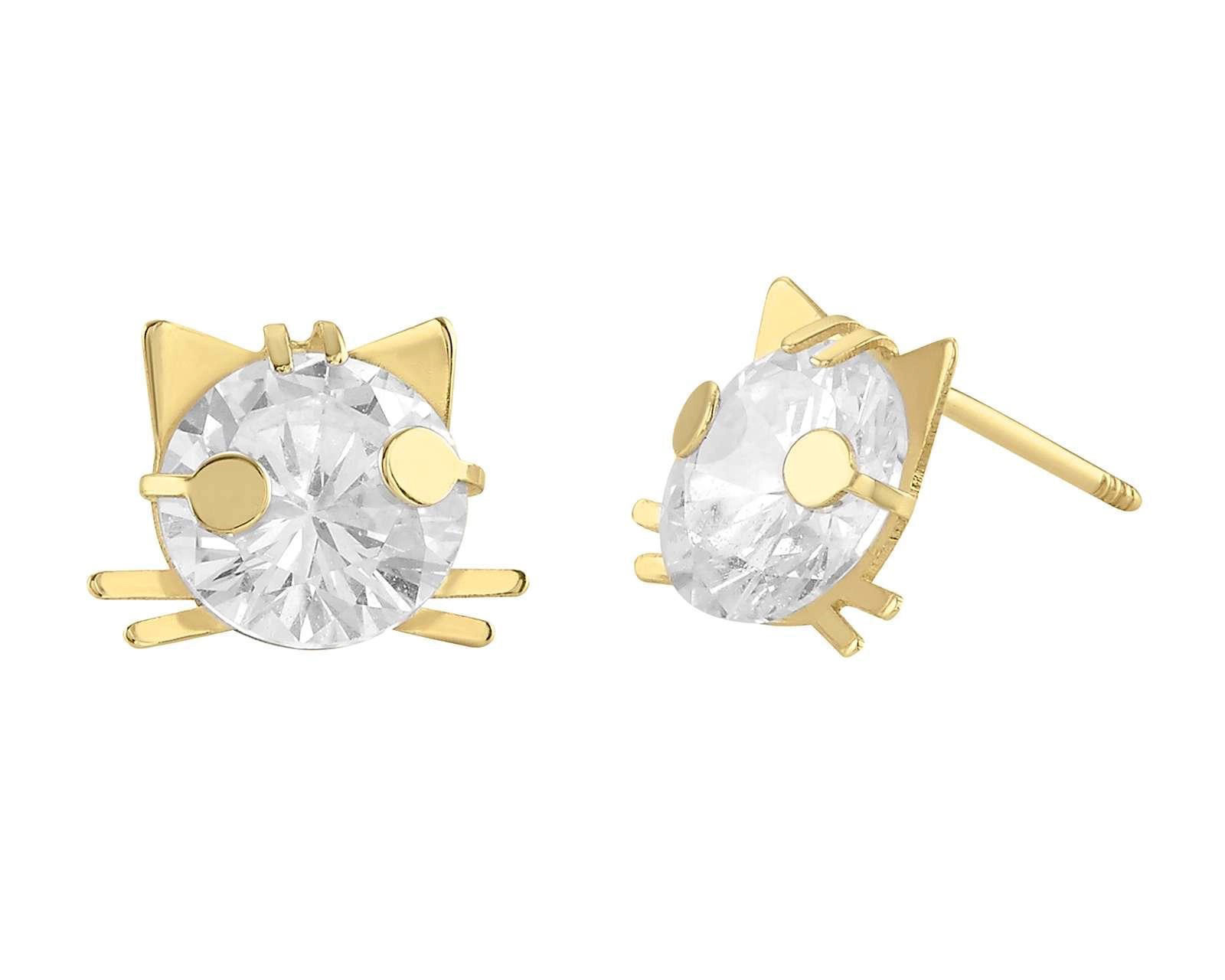 Broqueles de Oro 10K Sabelli