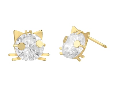 Foto 1 | Foto 1 | Broqueles de Oro 10K Sabelli