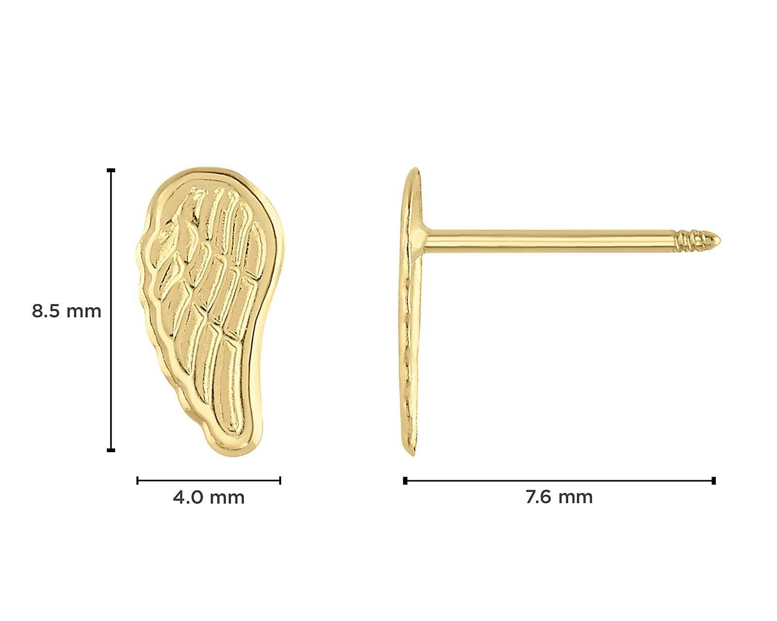 Foto 6 pulgar | Foto 5 | Broqueles de Oro 10K Sabelli