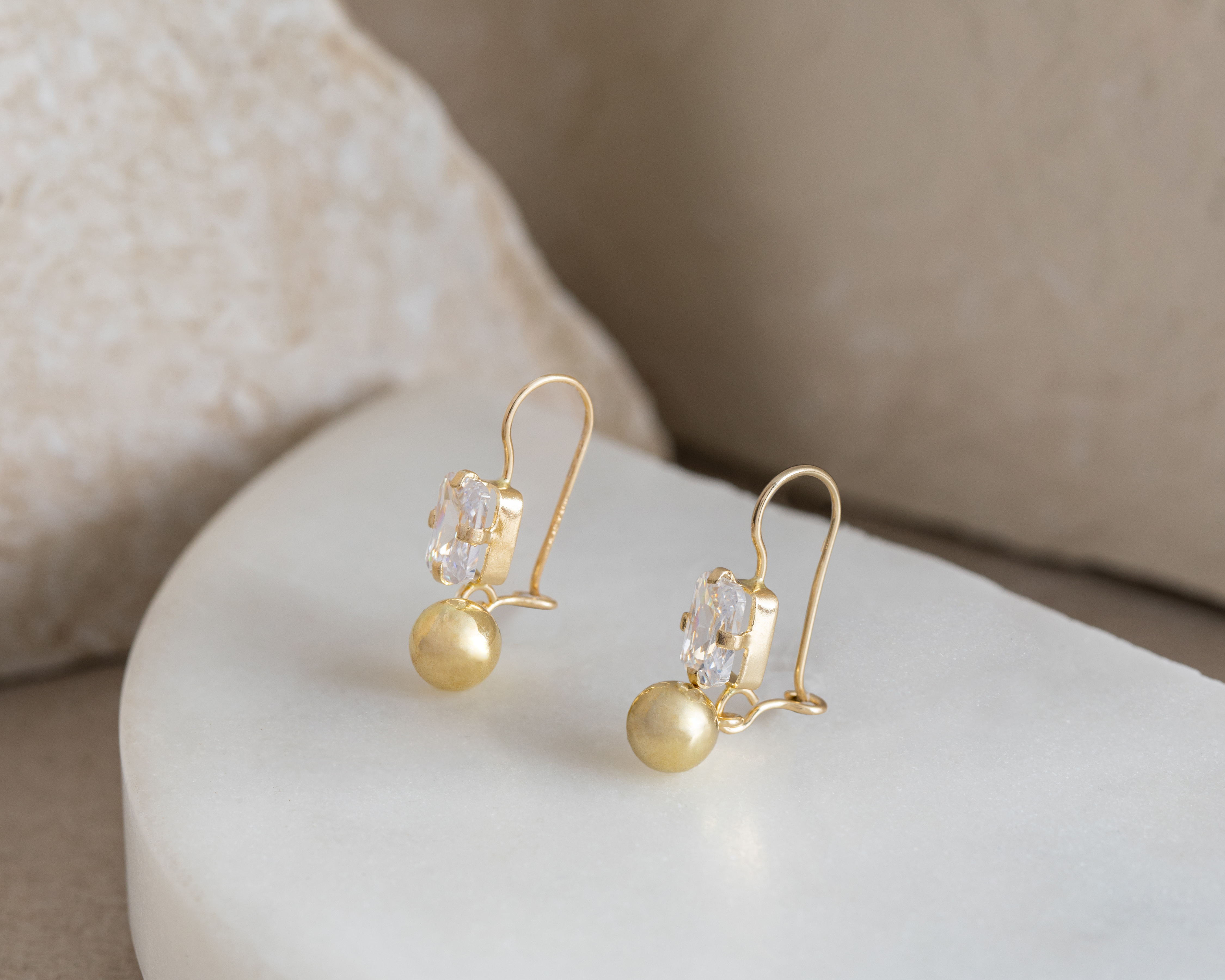 Foto 4 | Foto 4 | Aretes de Oro 10K Sentimientos