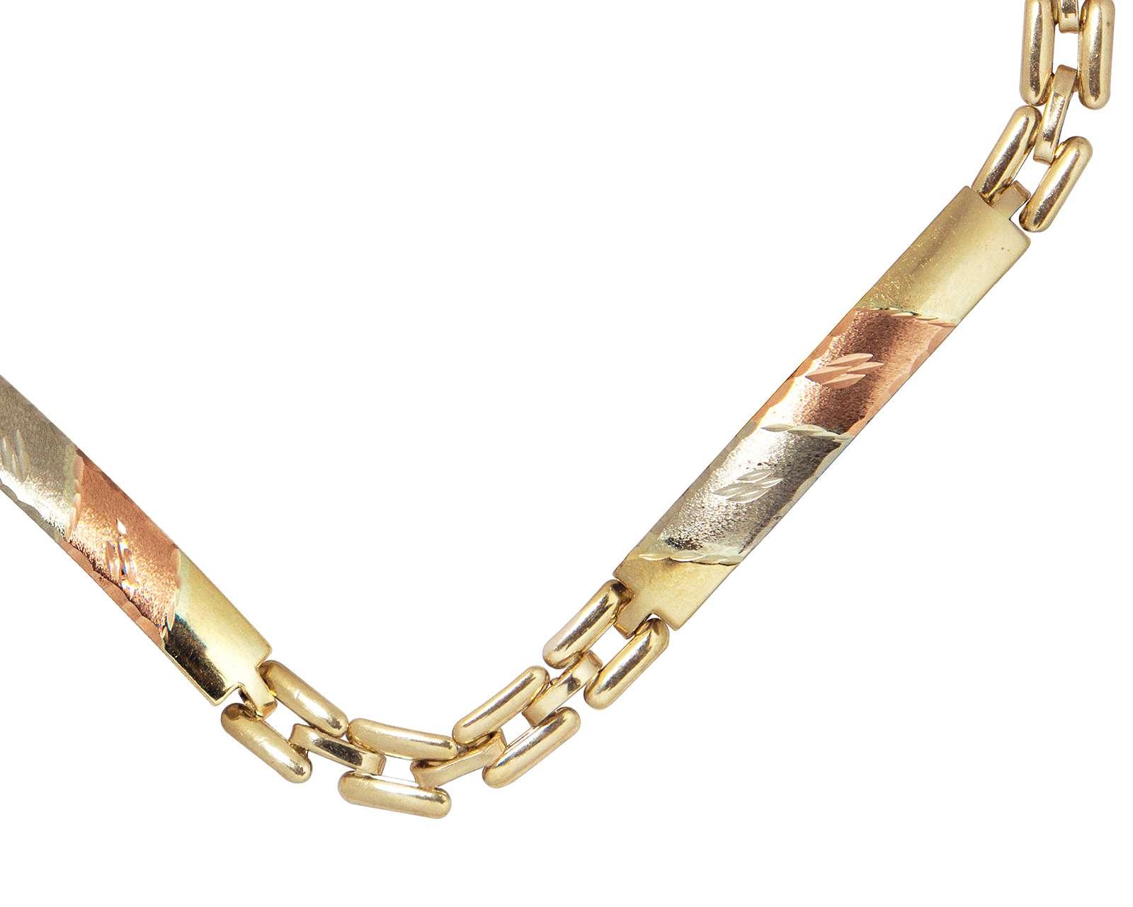 Foto 3 pulgar | Foto 2 | Pulsera de Oro 10K Sentimientos