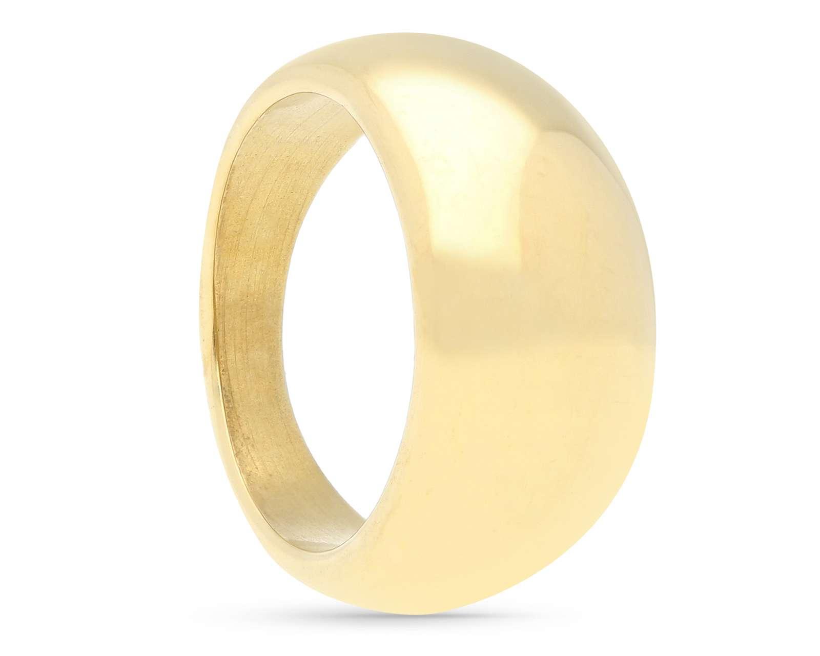 Anillo de acero inoxidable Nro. 8
