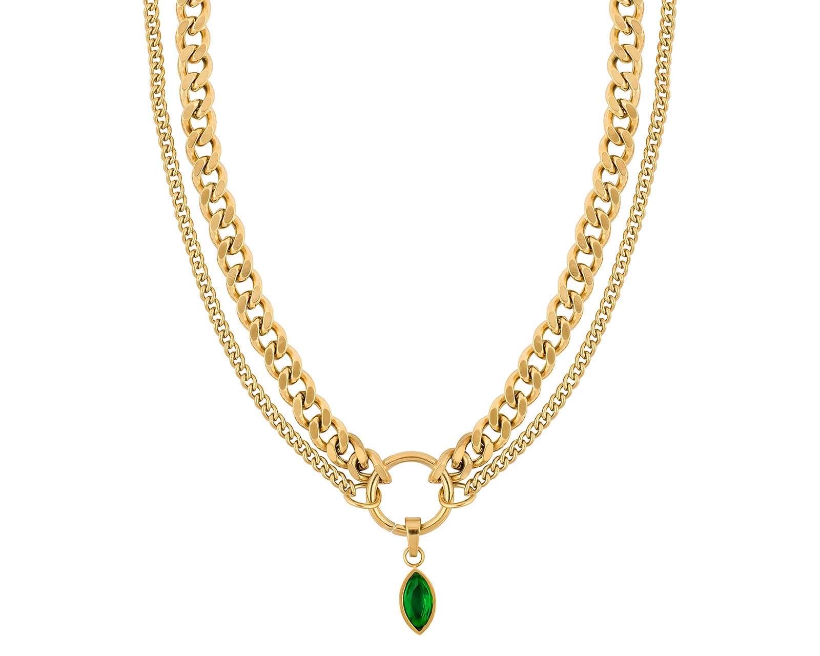 Collar de Acero Inoxidable Jennifer Lopez